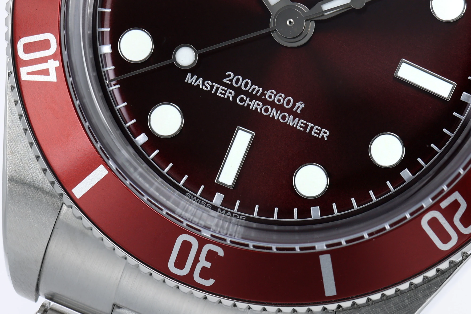 Black Bay 58 39mm SS ZF 1:1 Best Edition Red Dial on Oyster Bracelet A2824 22 87bd3554f75848b AMO Watch
