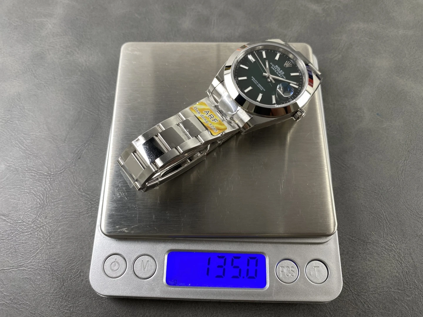 Rolex DateJust 126300 41mm ARF 1:1 Best Edition Green Dial on Oyster Bracelet Smooth Bezel DD3235 27 8f56538a7e0525e 阿默表行AmoWatch