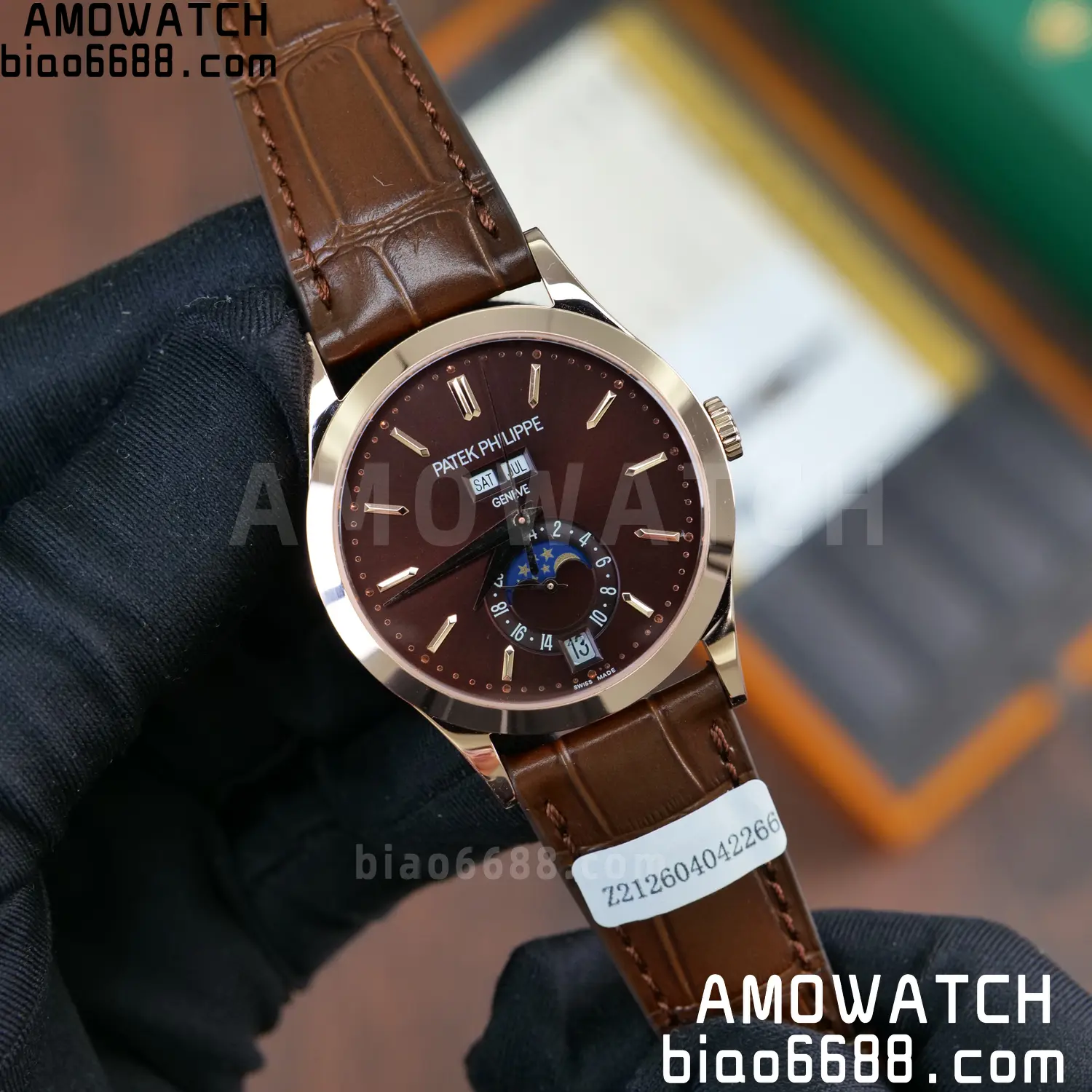 Custom Made Patek Philippe Annual Calendar Moonphase 5396R 64 961d7d0d211948b 阿默表行AmoWatch