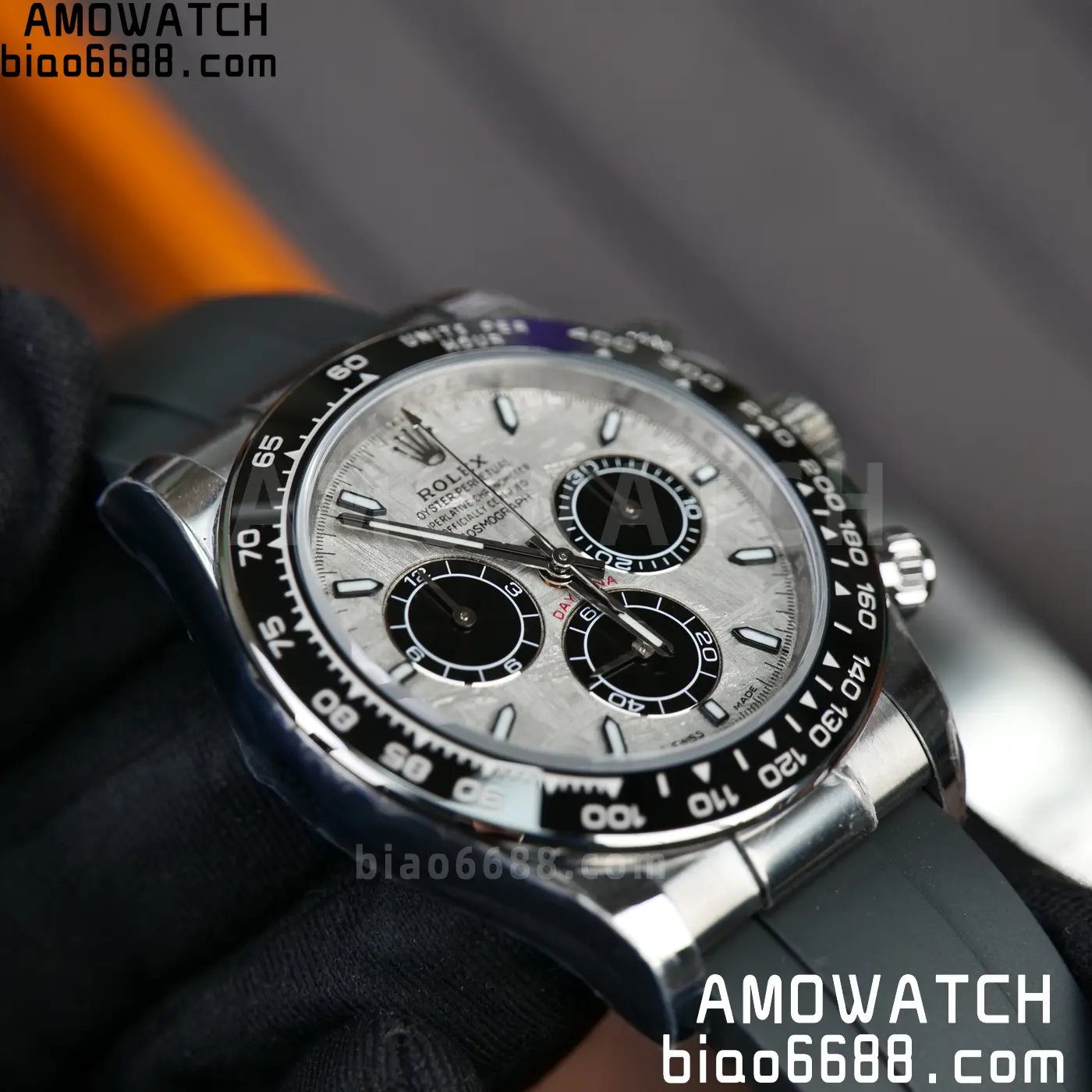 Rolex Daytona 126519 ARF1:1 Best Edition Meteorite Dial on Oysterflex Strap DD4131 65 9f841e0a483a907 AMO Watch