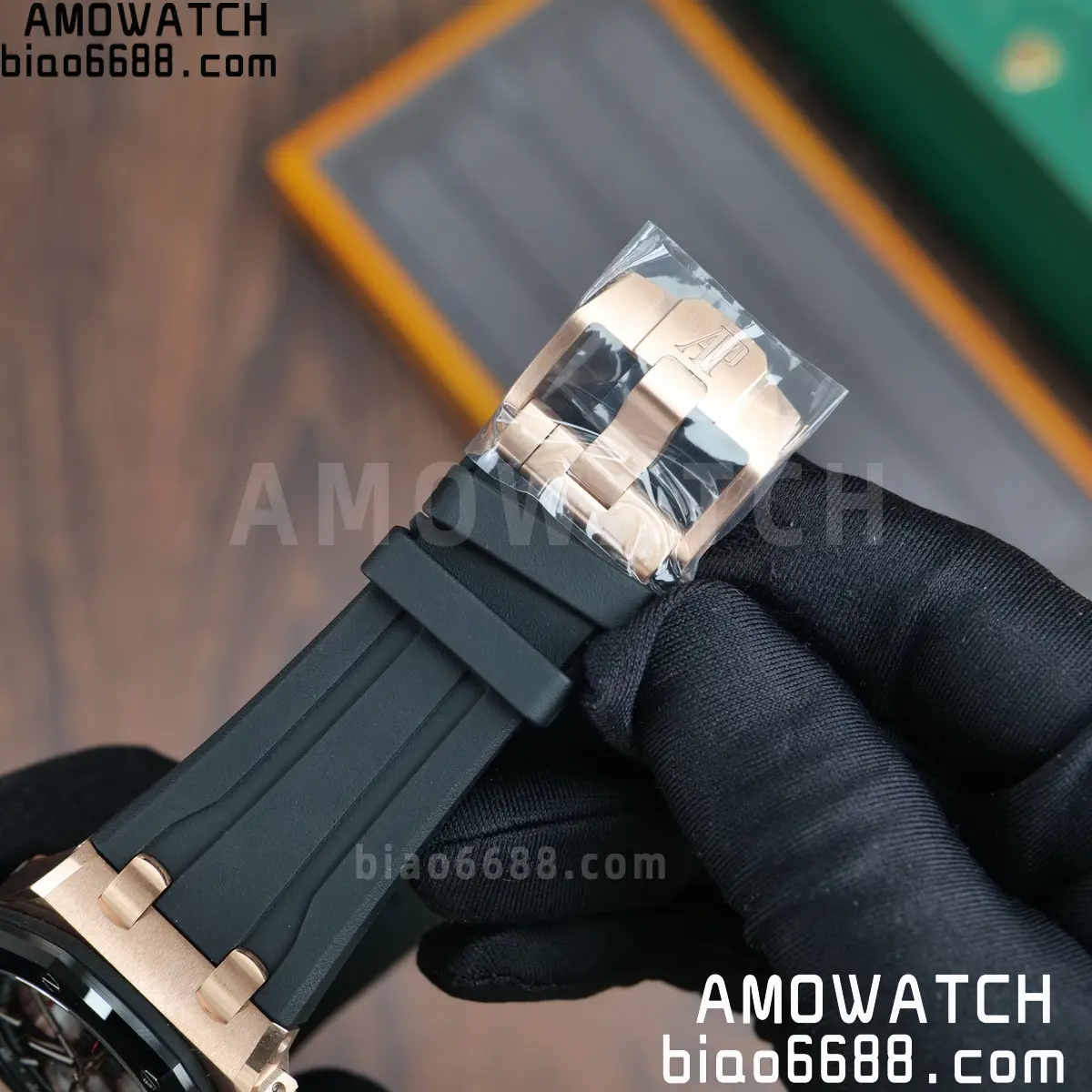 AP Royal Oak Offshore 43mm 26420ro RG DDF 1:1 Best Edition Black Dial on Black Rubber Super Clone 4401 (Weighted) 34 a31176a18581d0f 阿默表行AmoWatch