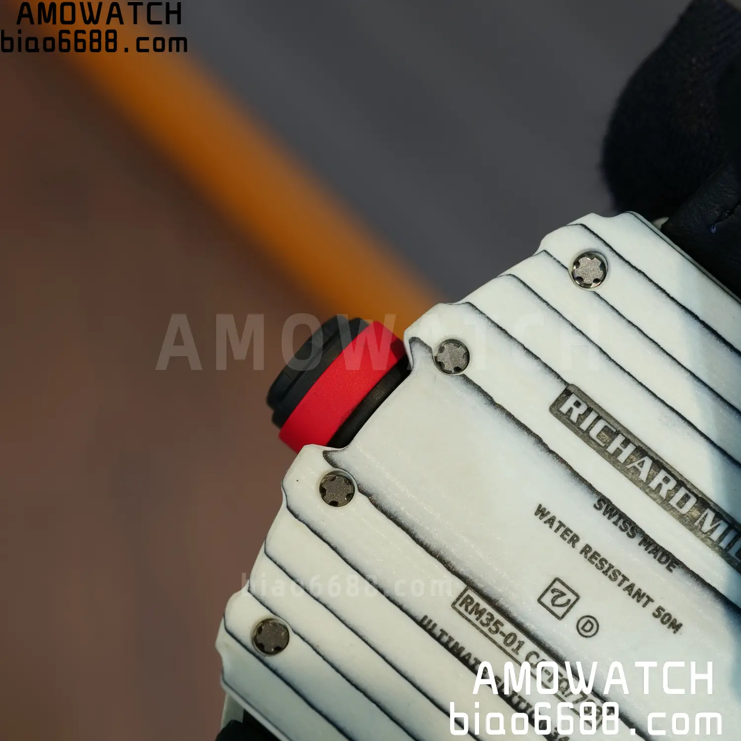 Custom Made: RICHARD MILLE RM035 RM35-01 White Carbon 1:1 Best Edition Skeleton Vaucher RMUL3 102 a6d80b7ee829680 阿默表行AmoWatch