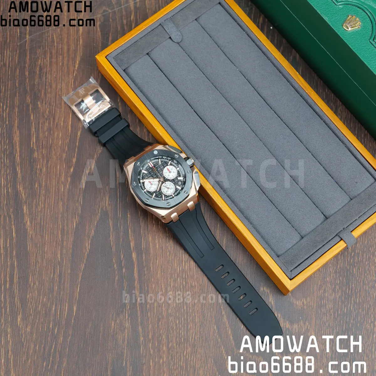 AP Royal Oak Offshore 43mm 26420ro RG DDF 1:1 Best Edition Black Dial on Black Rubber Super Clone 4401 (Weighted) 30 afb1749ed93bcc1 阿默表行AmoWatch