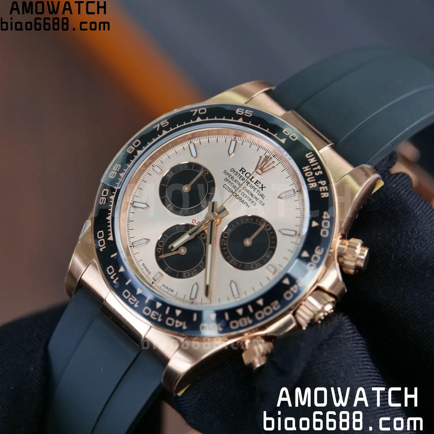 Rolex Daytona 126515 VSF 1:1 Best Edition RG Dial on Oysterflex Strap VS4131 V2 (Weighted) 72 b15e25af741084d 阿默表行AmoWatch