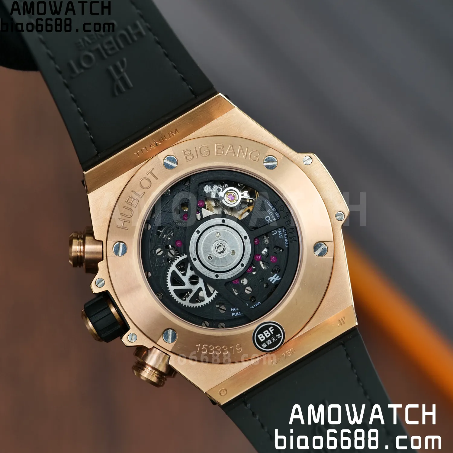 HUBLOT Big Bang Unico Rainbow King 421.OX 42mm BBF 1:1 Best Edition on Rainbow Gummy Strap A1280 81 b1c18a2f4444fb5 AMO Watch