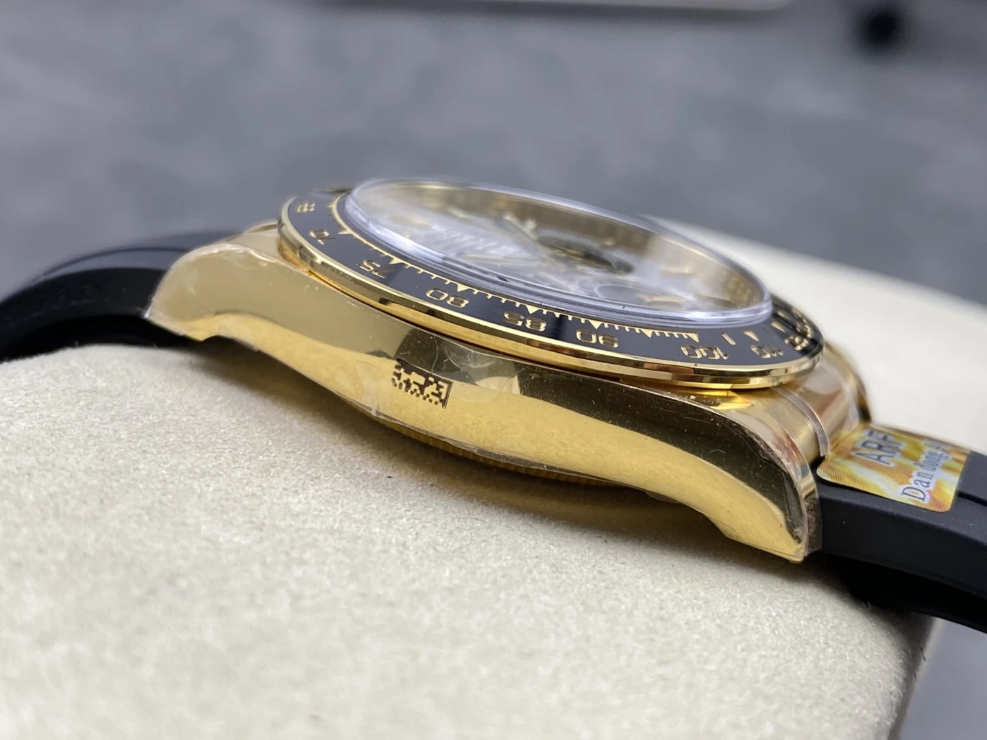 Rolex Daytona 126518 YG ARF1:1 Best Edition Meteorite Dial on Oysterflex Strap DD4131 38 b950496d3027253 阿默表行AmoWatch
