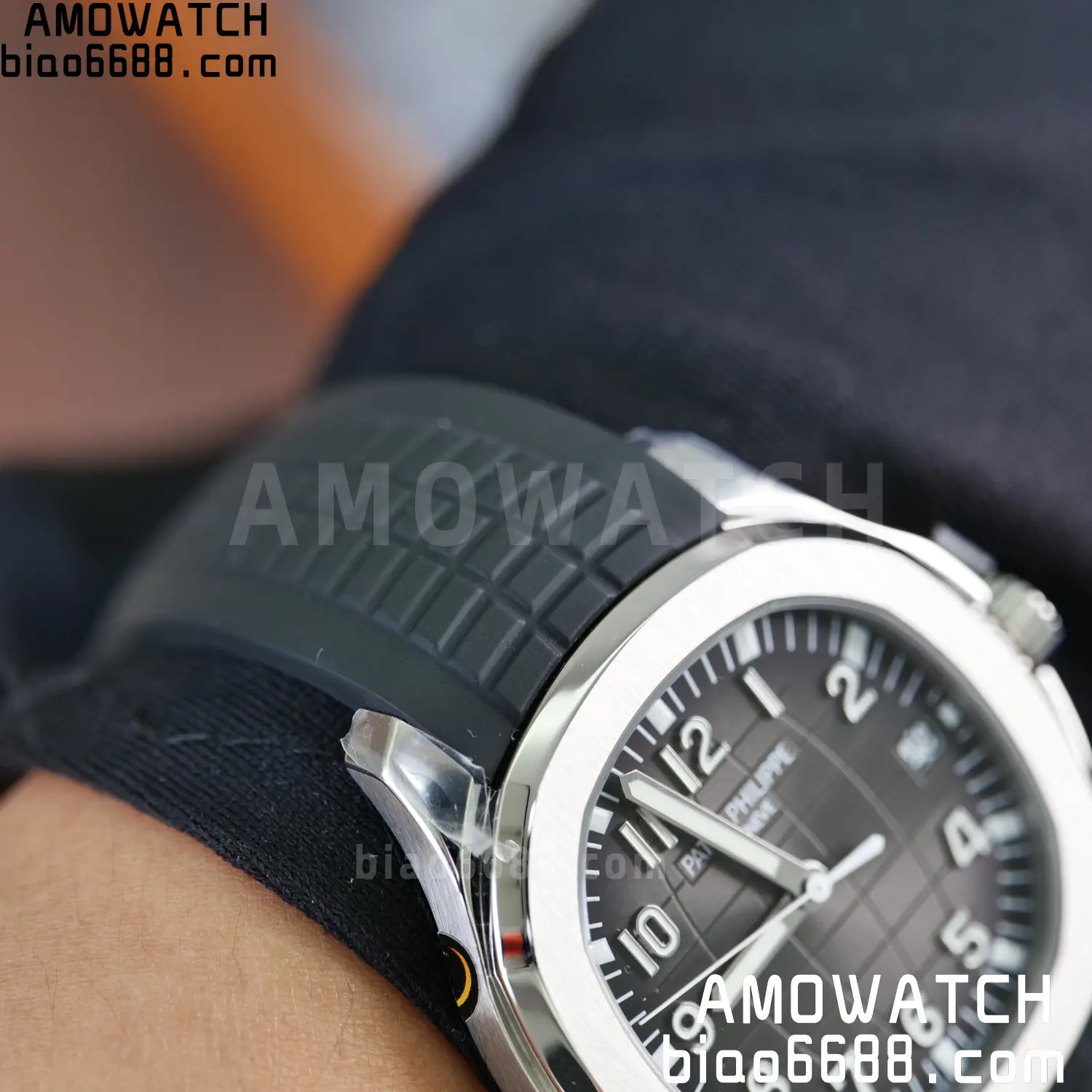 Custom Made PP Aquanaut 5167A ,Modified content :SW factory Gray Dial、 pointer、DEEP Crystal DD324 107 c07fd1bd5abdaed 阿默表行AmoWatch