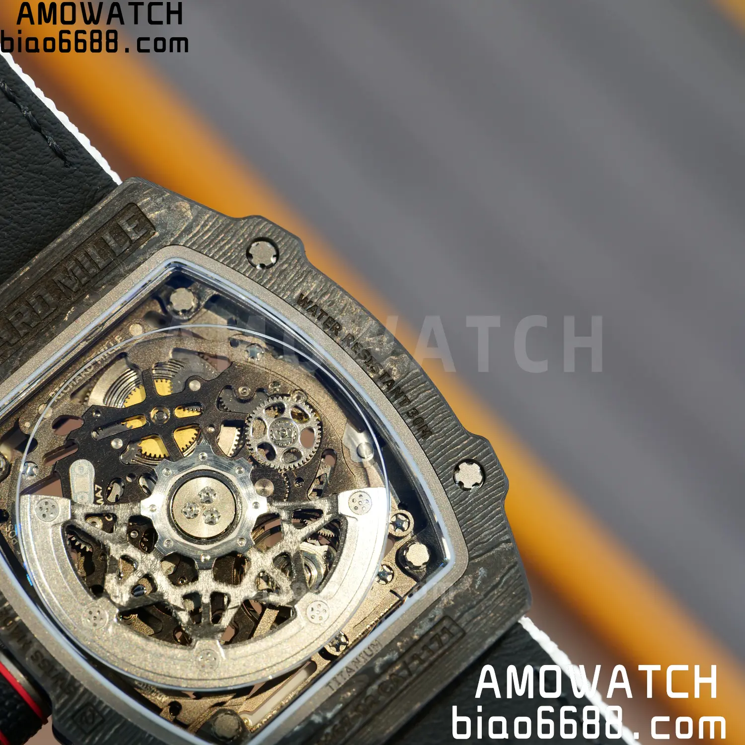 RICHARD MILLE RM67-02 Black NTPT Best Edition Italy Dial on White Nylon strap CRMA7 V9 126 c1110546d8a1d00 阿默表行AmoWatch
