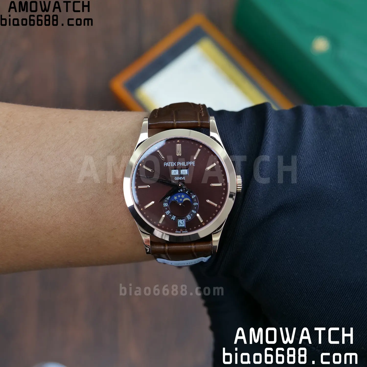 Custom Made Patek Philippe Annual Calendar Moonphase 5396R 89 c2a831da01ad351 阿默表行AmoWatch