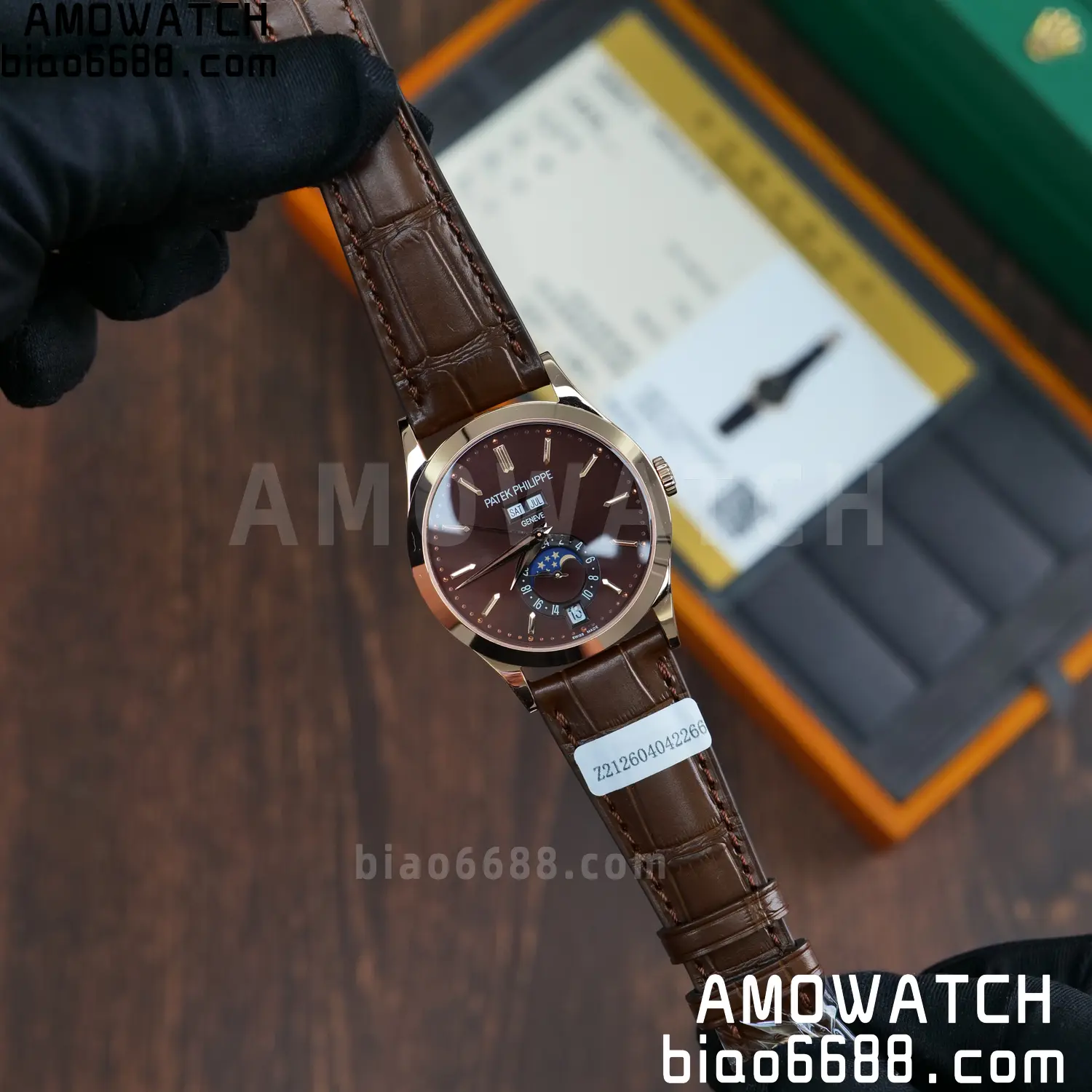 Custom Made Patek Philippe Annual Calendar Moonphase 5396R 63 c5463a9981548a4 阿默表行AmoWatch