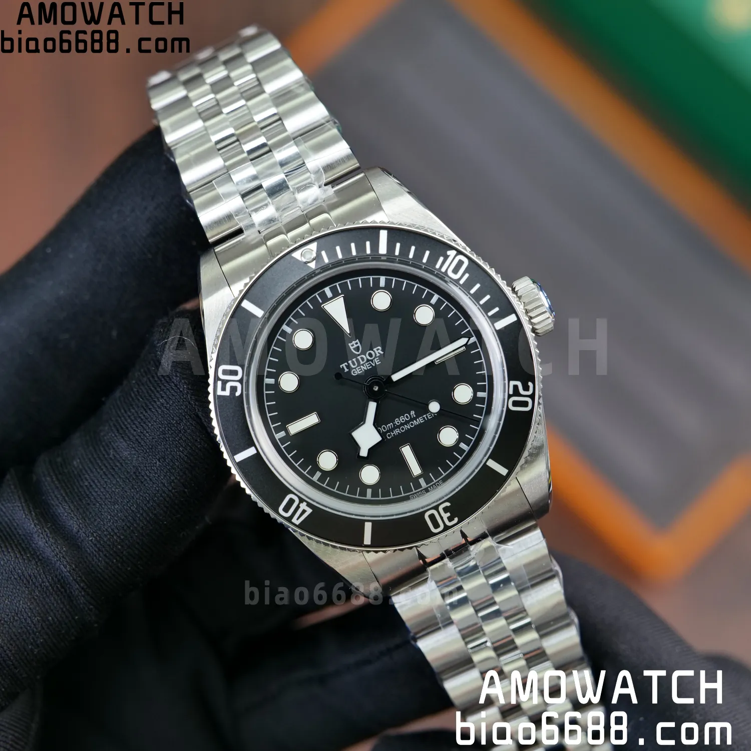 Heritage Black Bay 41mm SS ZF 1:1 Best Edition Black Dial on Jubilee Bracelet A2824 57 c715516ca493a87 阿默表行AmoWatch