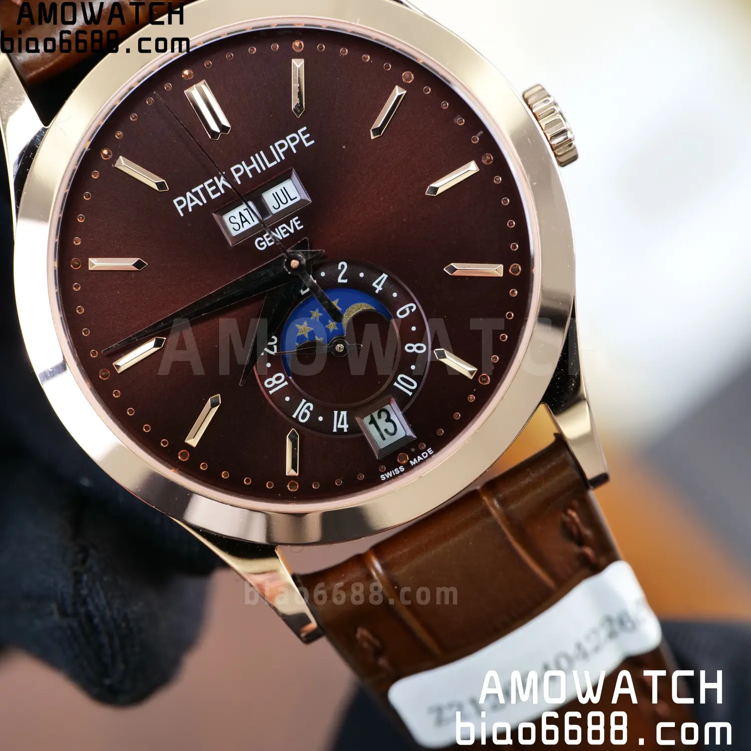 Custom Made Patek Philippe Annual Calendar Moonphase 5396R 80 c8ad193598e51fc 阿默表行AmoWatch