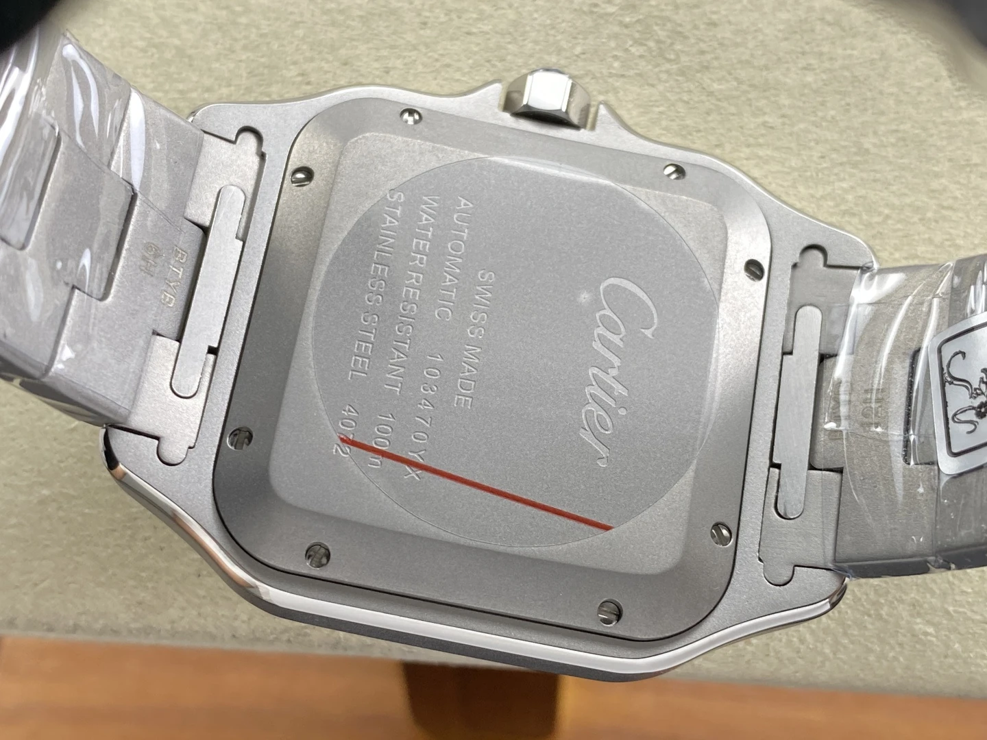 Santos de Cartier 40mm Ti THBF 1:1 Best Edition White Dial on Titanium strap 29 cba4cd45f3d81cd 阿默表行AmoWatch