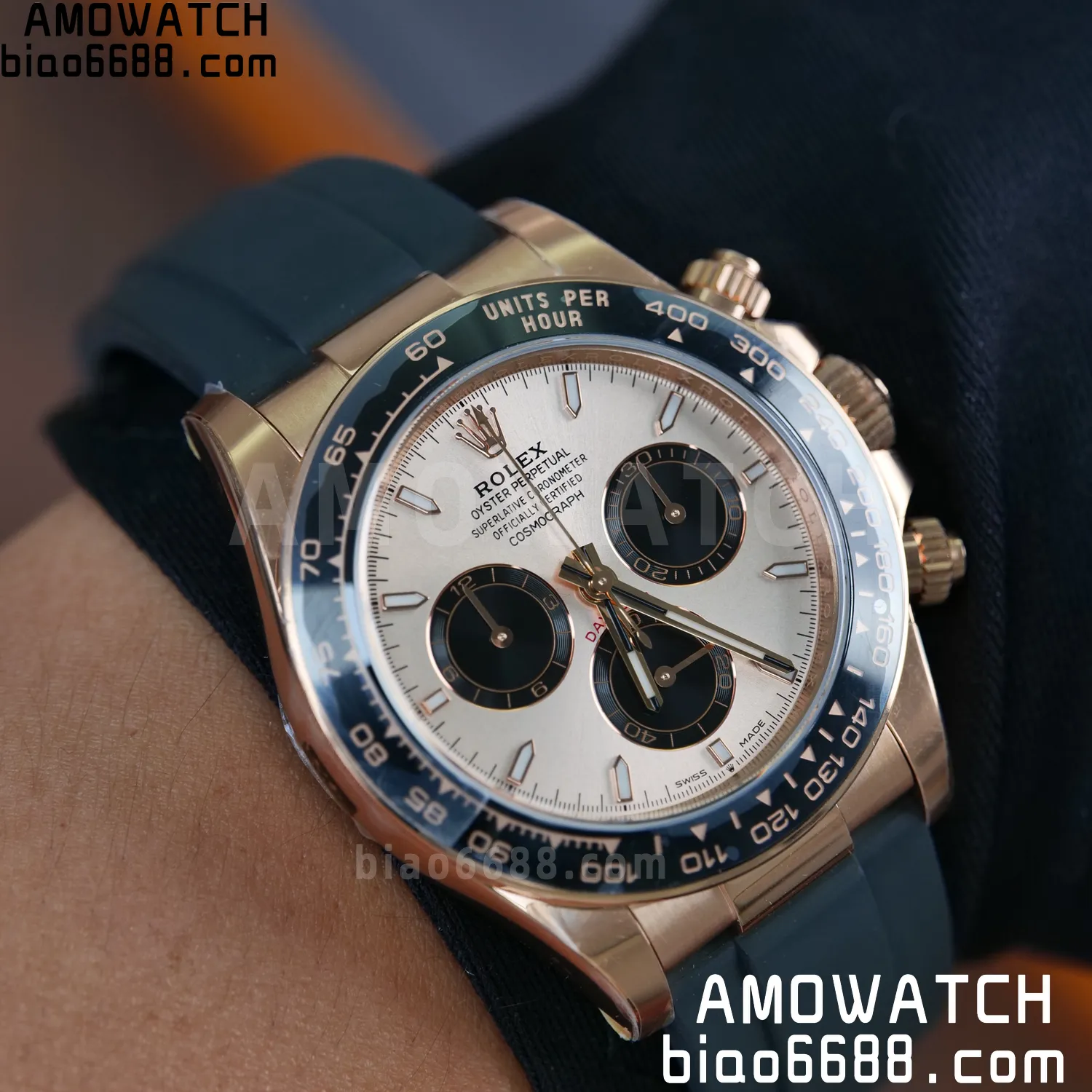 Rolex Daytona 126515 VSF 1:1 Best Edition RG Dial on Oysterflex Strap VS4131 V2 (Weighted) 85 d57bd7aefc81f92 阿默表行AmoWatch