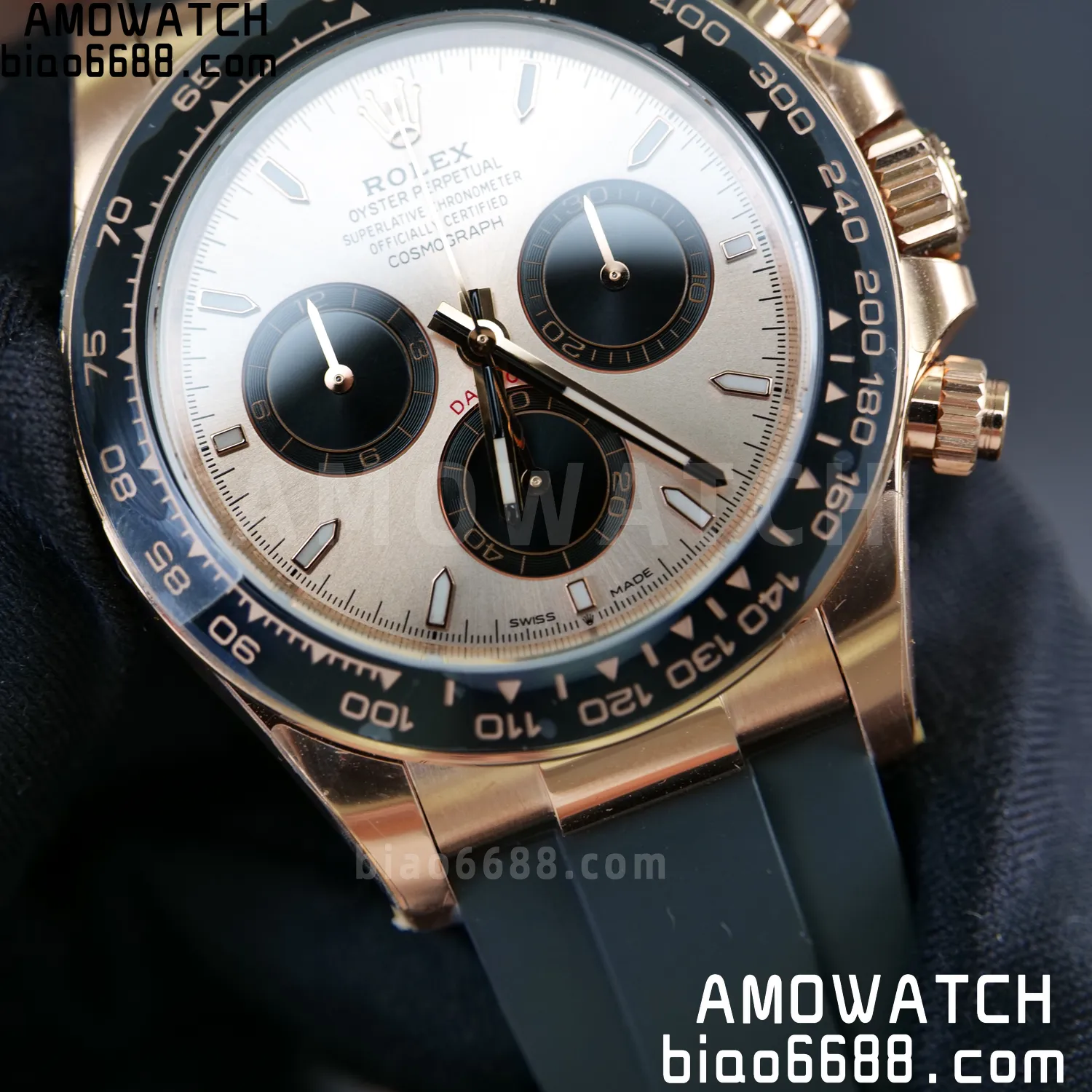 Rolex Daytona 126515 VSF 1:1 Best Edition RG Dial on Oysterflex Strap VS4131 V2 (Weighted) 76 d76ff41c8d76eba 阿默表行AmoWatch