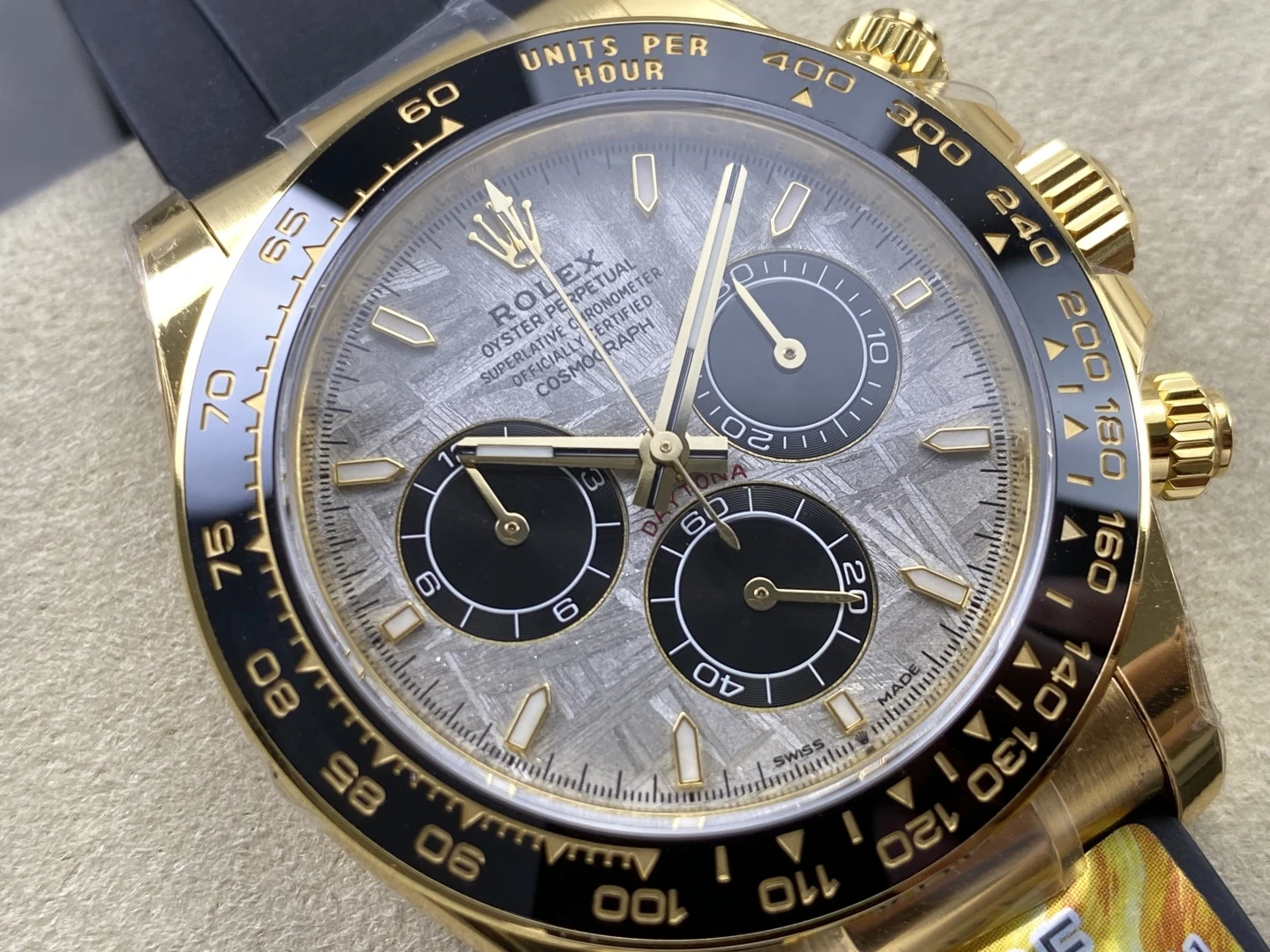 Rolex Daytona 126518 YG ARF1:1 Best Edition Meteorite Dial on Oysterflex Strap DD4131 35 e6d9eb0d2bce95a 阿默表行AmoWatch