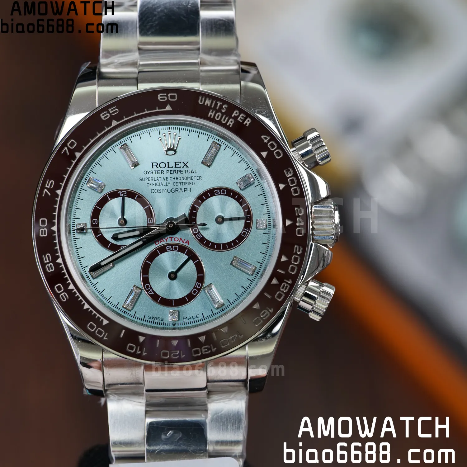 Custom Made Rolex Daytona 126506 QF (Gain Weight)White gold-plated with SW dial 32 e7b01db831b4de6 阿默表行AmoWatch