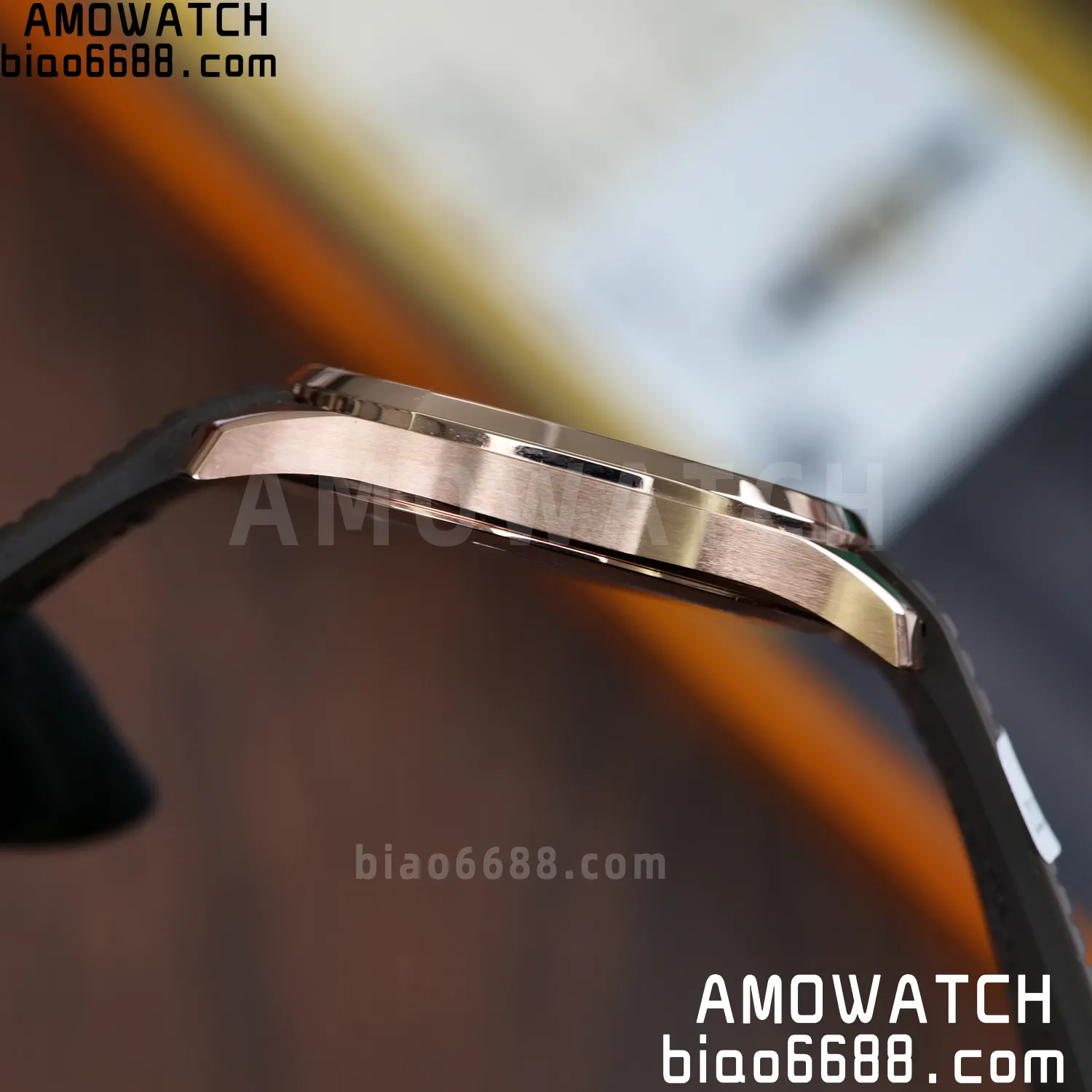 Custom Made PP Aquanaut 5167R ,Modified content :SW factory With Tiffany logo、 Gray Dial、 pointer、DEEP Crystal、18K rose gold-plated 90 ebb3e08fca1ef6e 阿默表行AmoWatch