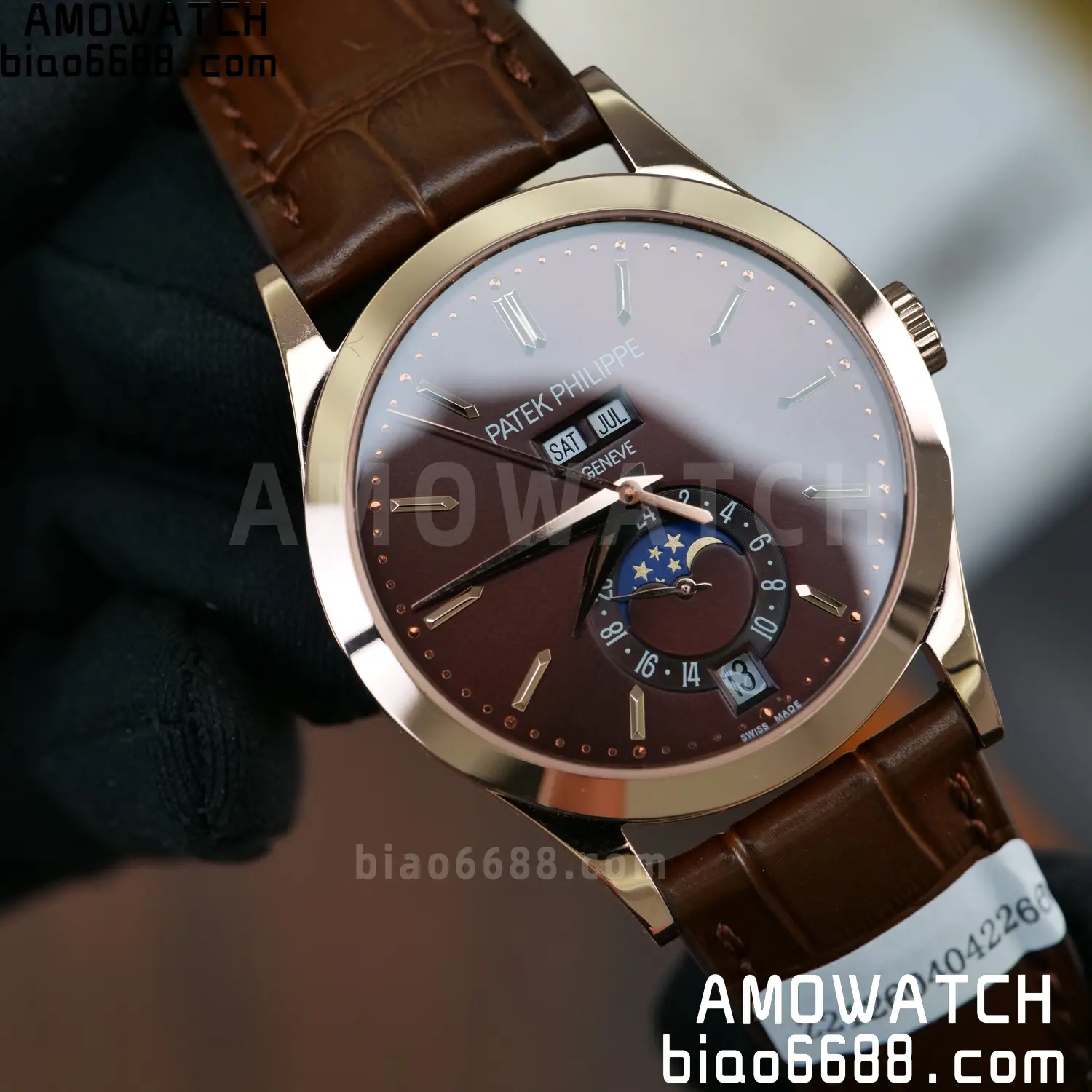 Custom Made Patek Philippe Annual Calendar Moonphase 5396R 79 f01058952dc86ca 阿默表行AmoWatch