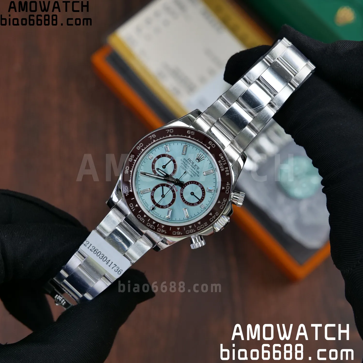 Custom Made Rolex Daytona 126506 QF (Gain Weight)White gold-plated with SW dial 31 fa9acf753087933 阿默表行AmoWatch