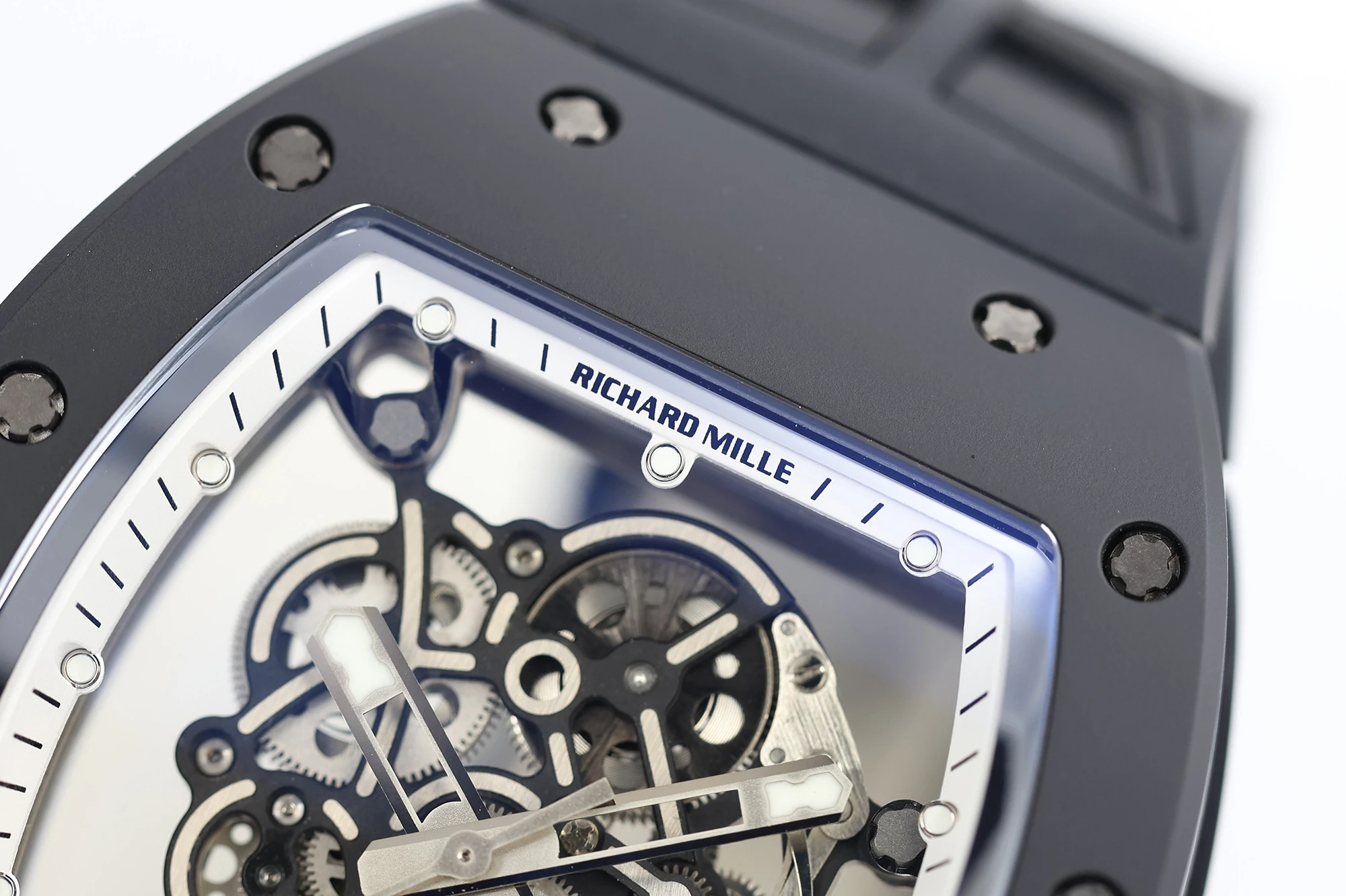 Richard Mille RM055 Black Ceramic ZF 1:1 Best Edition White Bezel Black Crown RMUL2 Super Clone V3 23 019eb07d72d6803 阿默表行AmoWatch