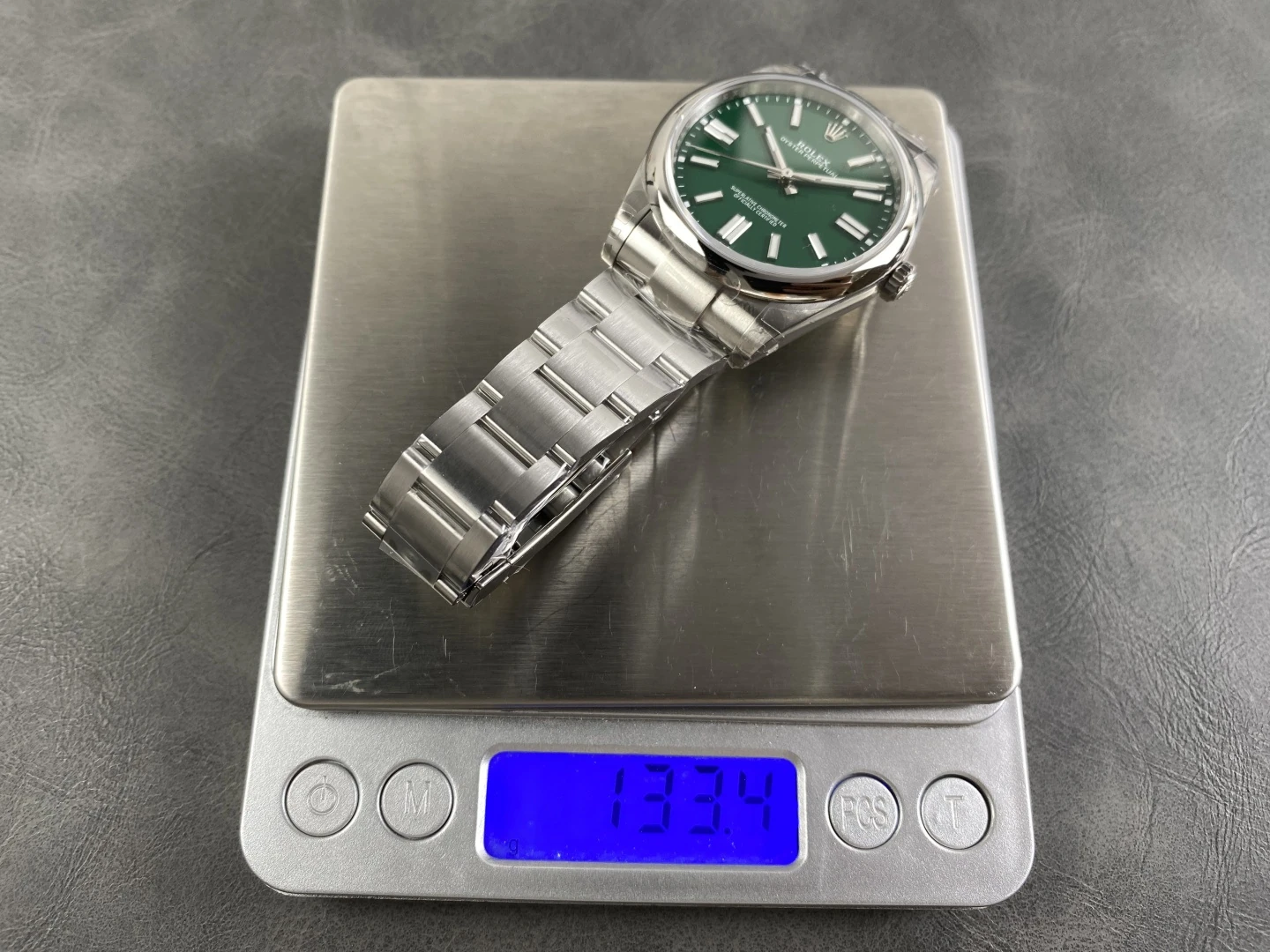Rolex Oyster Perpetual 124300 41mm VSF 1:1 Best Edition 904L Steel Green Dial VS3235 V2 33 01d81846625e77c AMO Watch