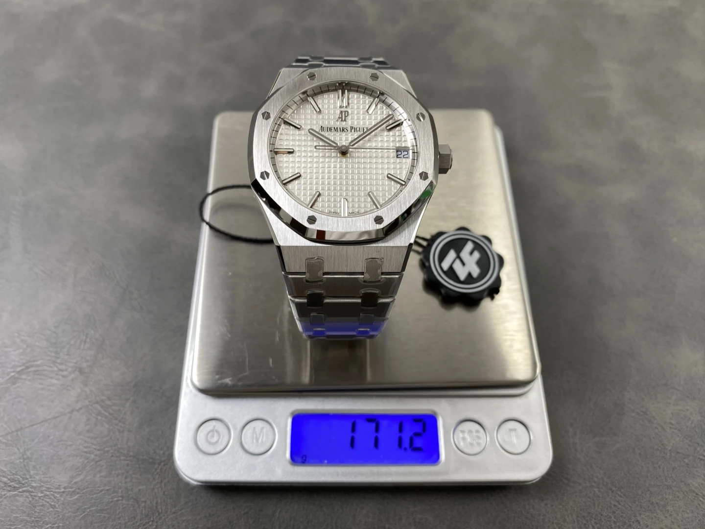 AP Royal Oak 41mm 15500 SS ZF 1:1 Best Edition White Textured Dial on SS Bracelet A4302 V3 24 09b63e3c74ecd38 阿默表行AmoWatch