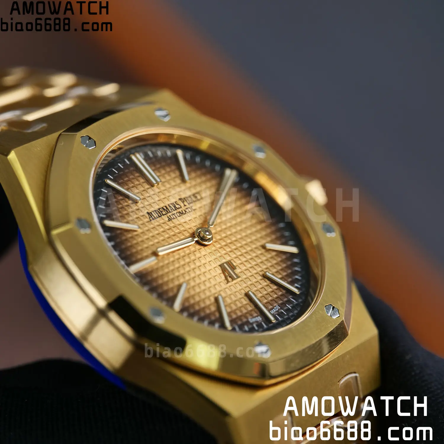 Royal Oak 39mm 16202 YG ZF 1:1 Best Edition YG Smoked Dial on YG Bracelet A7121 84 0cfa36fe114d53f 阿默表行AmoWatch