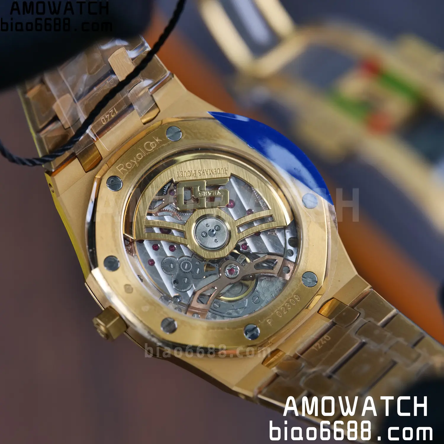 Royal Oak 39mm 16202 YG ZF 1:1 Best Edition YG Smoked Dial on YG Bracelet A7121 86 10e1d09a15546bc 阿默表行AmoWatch