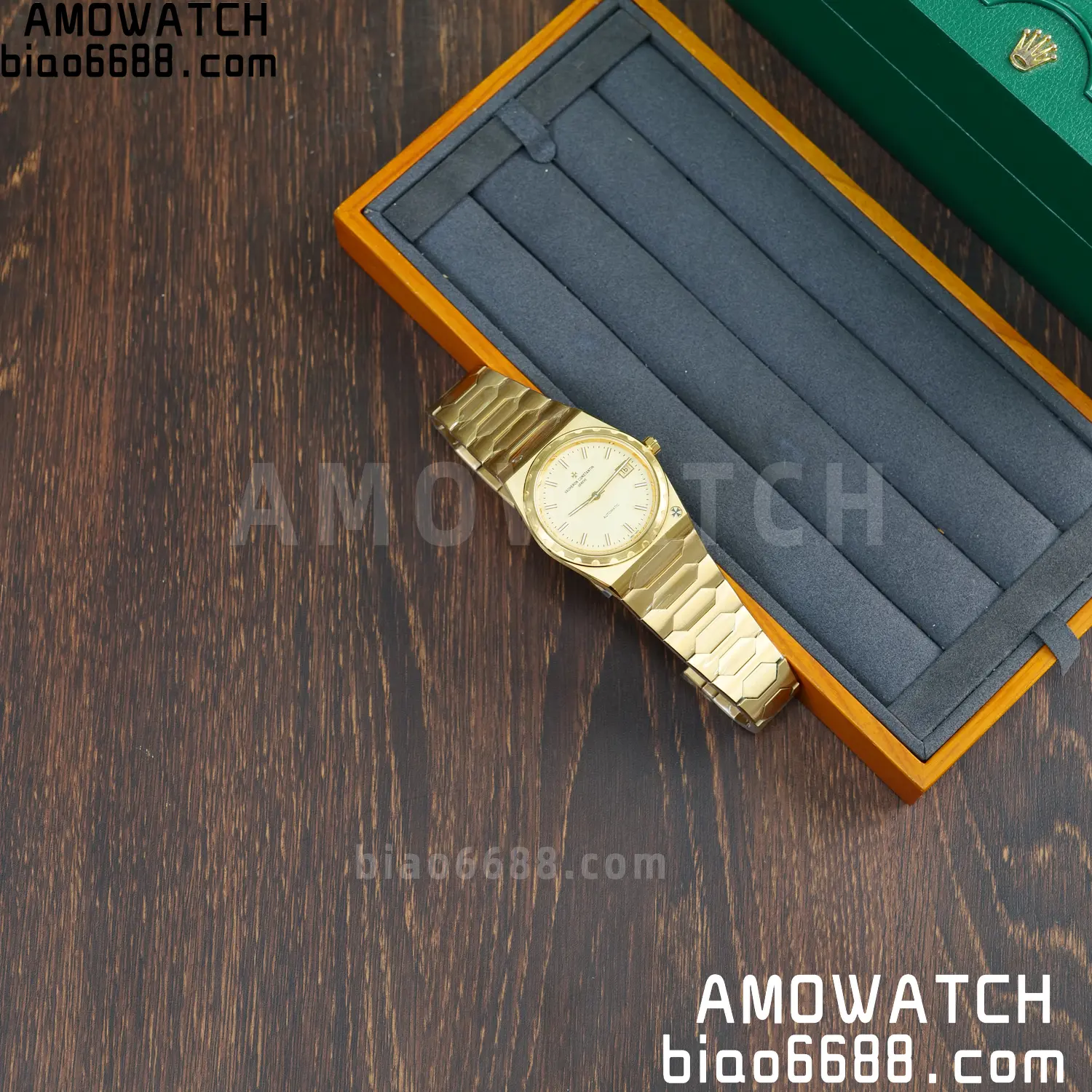 VC Historiques 4200H/222 YG PPF 1:1 Best Edition Blue Dial on SS Bracelet A2455 71 13539974d7a75fc 阿默表行AmoWatch