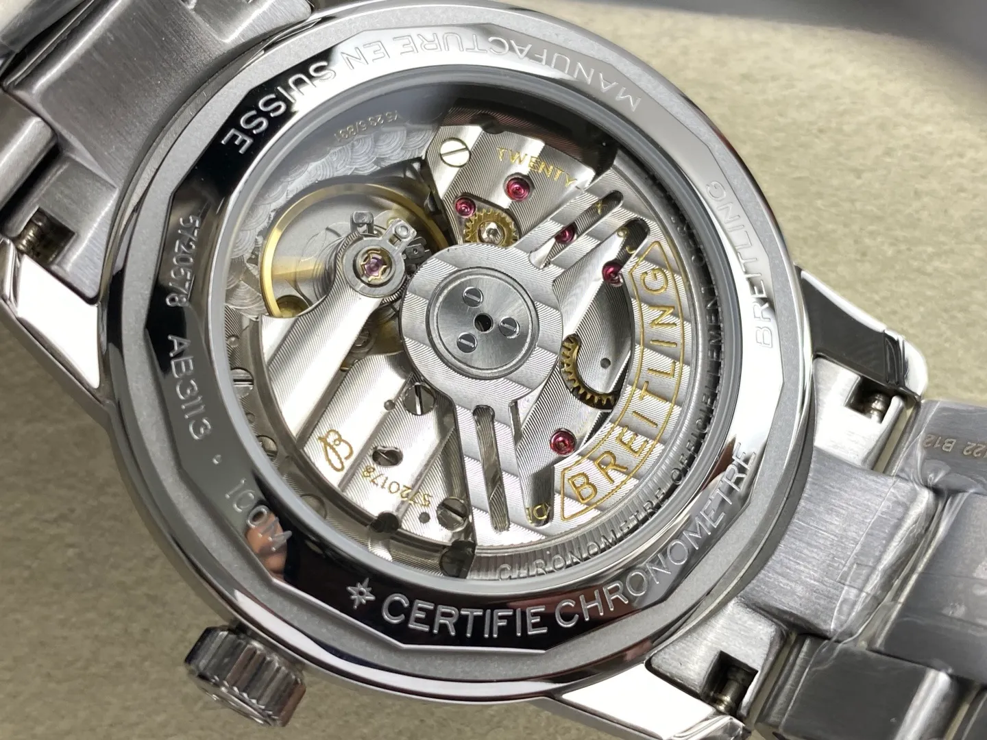 Breitling Top Time B31 BLF 1:1 Best Edition Green Dial on SS Bracelet AB31 29 13830a4aec0c12c 阿默表行AmoWatch