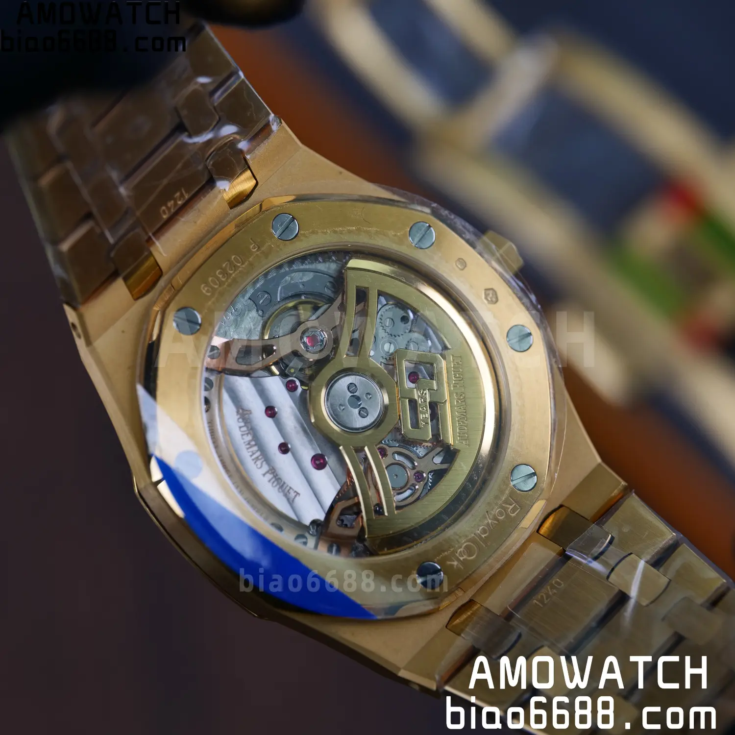 Royal Oak 39mm 16202 YG ZF 1:1 Best Edition YG Smoked Dial on YG Bracelet A7121 87 17fcfee64c5daf4 阿默表行AmoWatch