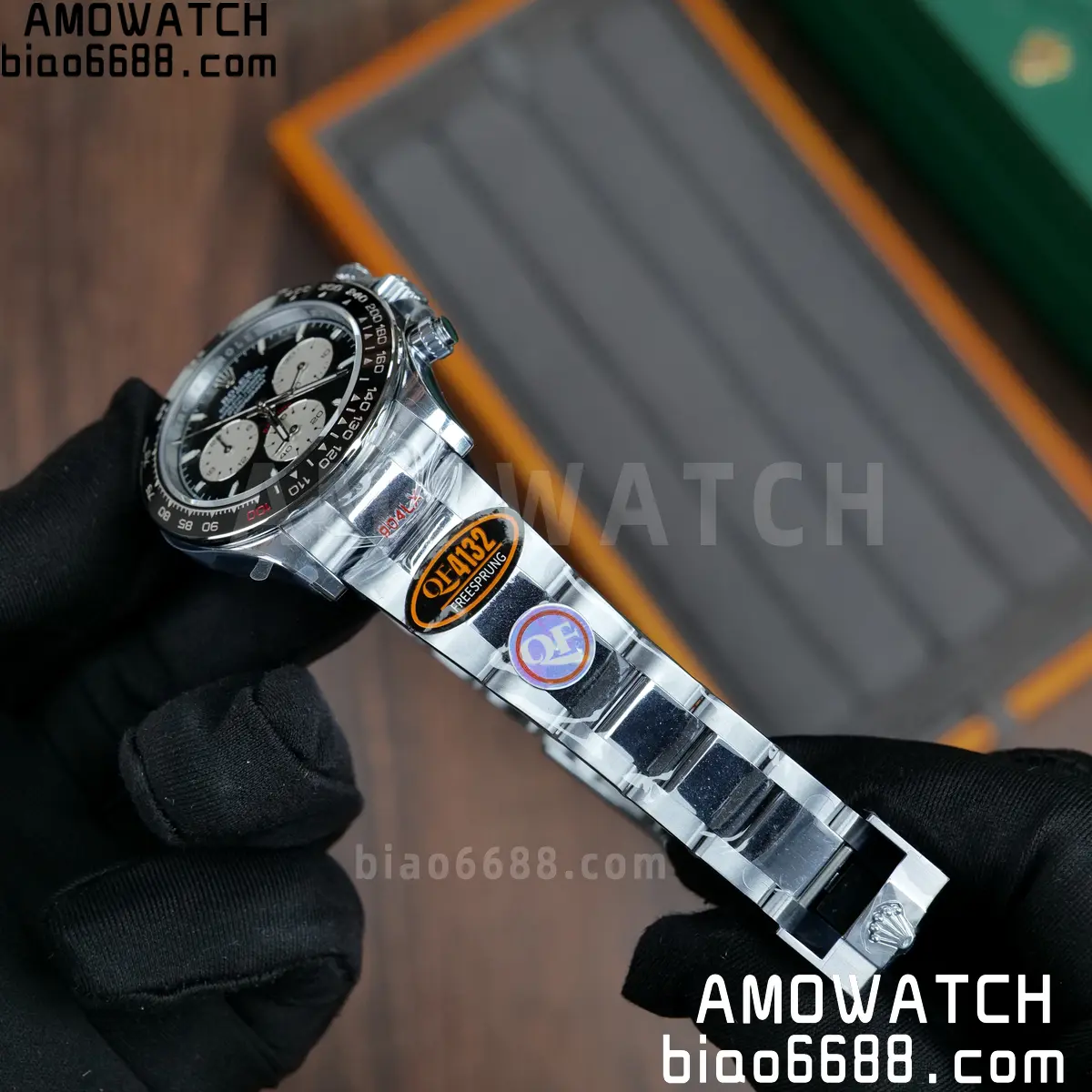 Rolex Daytona 126529LN Le Mans QF 1:1 Best Edition on SS Brcelet SH4132 Tungsten Heavy V13 Free Spring 85 24f213d0fa756cc AMO Watch