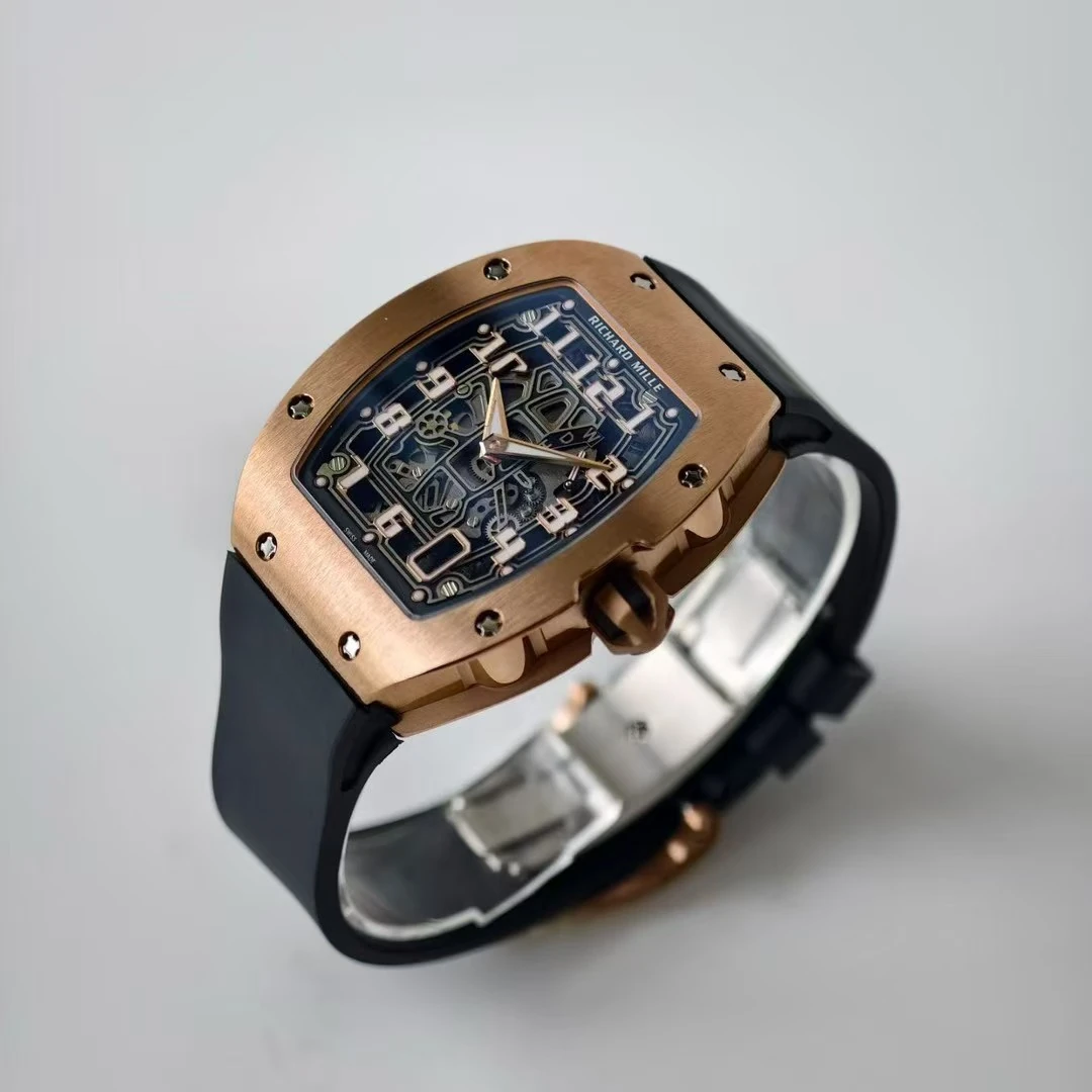 RICHARD MILLE RM67-01 AVF Best Edition Skeleton Dial on Black Rubber Strap CRMA6 20 25715e7ccb5ef3a 阿默表行AmoWatch