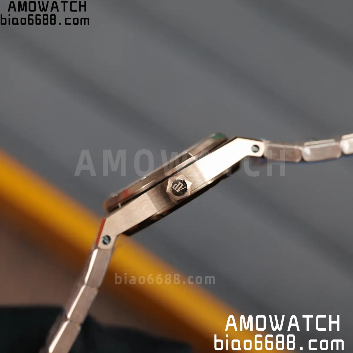 AUDEMARS PIGUET Lady Royal Oak 67630 23mm RG TW Best Edition Silver Dial Swiss Quartz 77 270610b63d4e113 AMO Watch