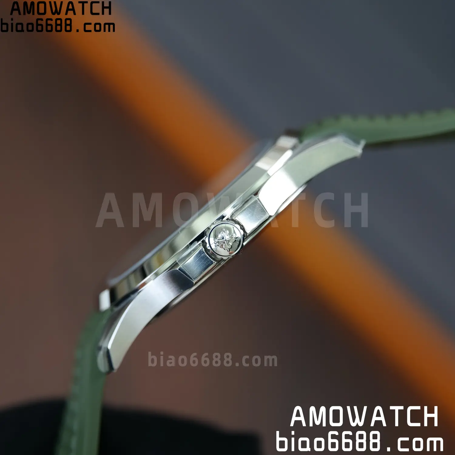 PP Aquanaut 5168G 42mm SS VF 1:1 Best Edition Green Dial on Green Rubber Strap DD324 Weighted 92 2ad10a3f8f6d860 AMO Watch