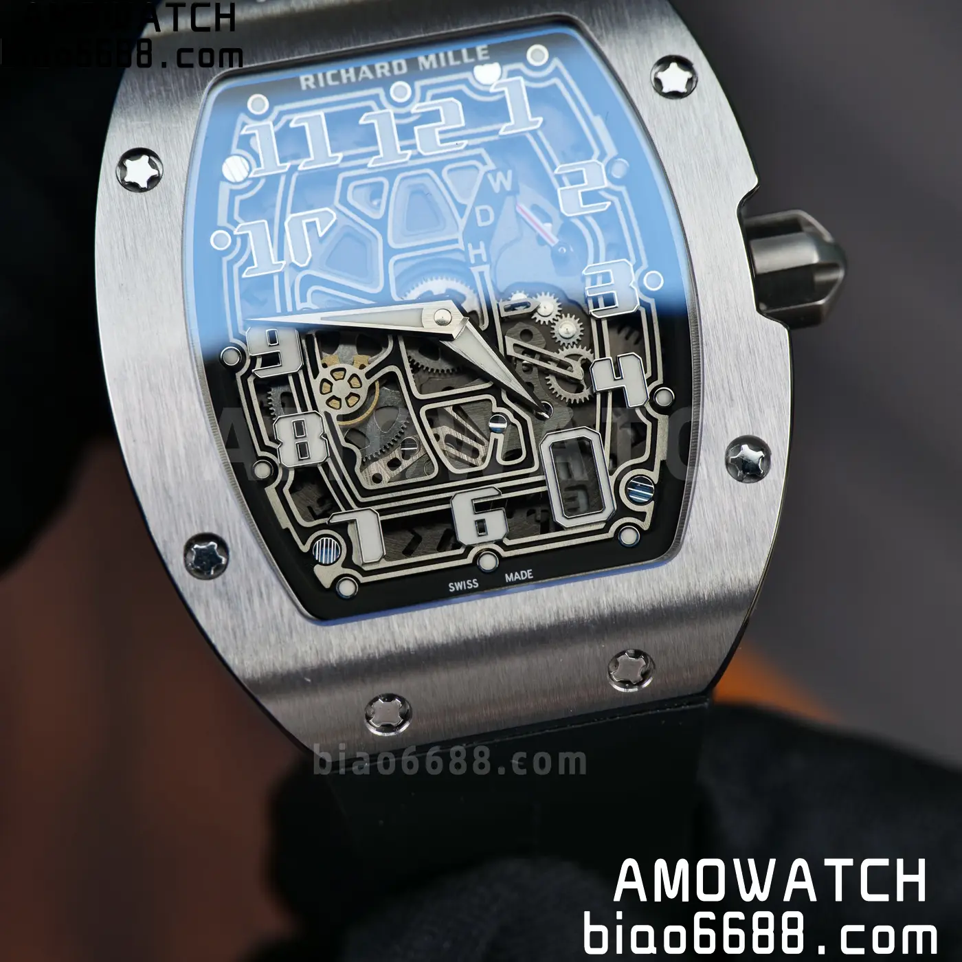 RICHARD MILLE RM67-01 AVF Best Edition Skeleton Dial on Black Rubber Strap CRMA6 98 2ca0a0fbfd49311 阿默表行AmoWatch