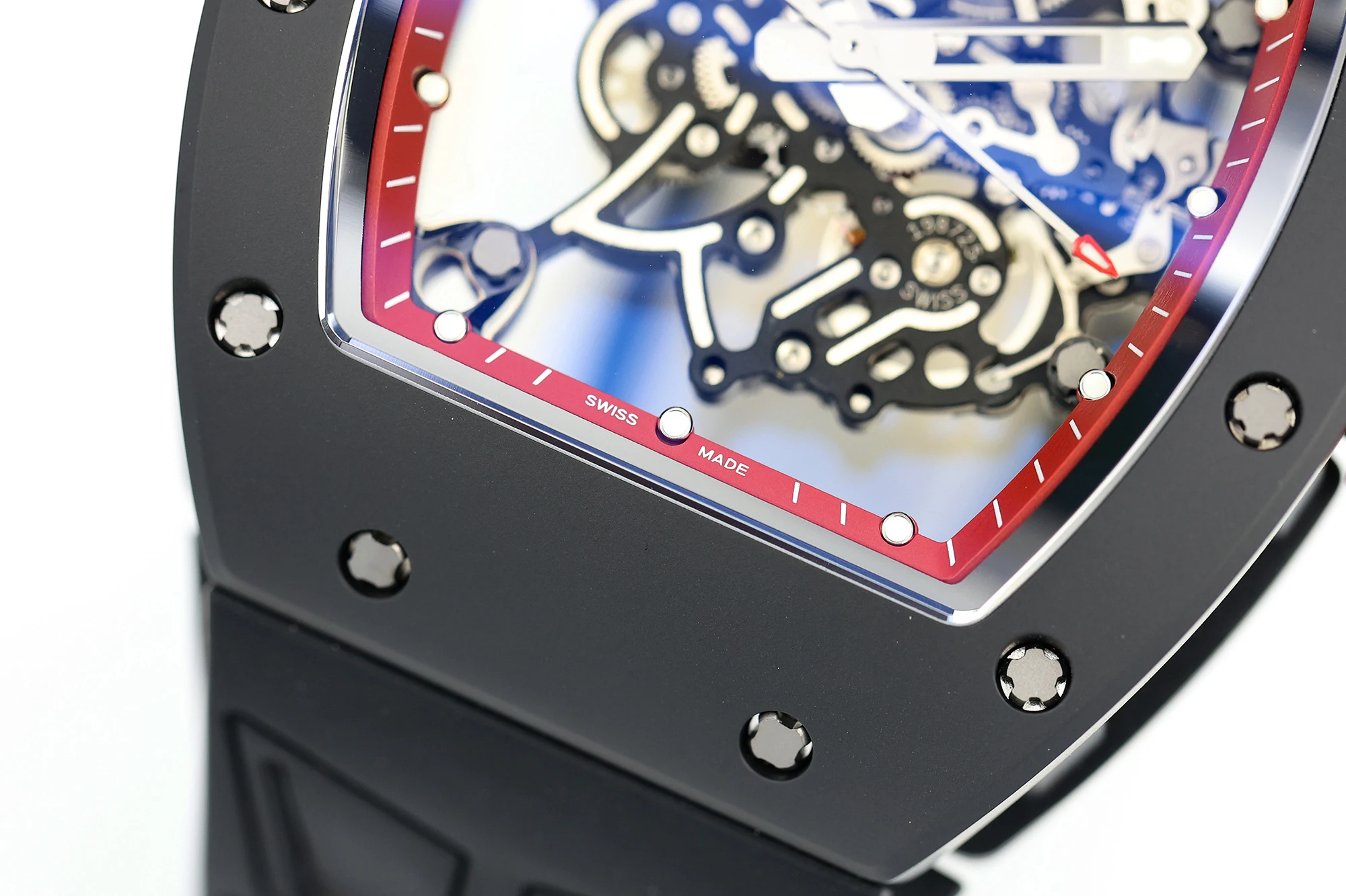 Richard Mille RM055 Black Ceramic ZF 1:1 Best Edition Red Bezel Red Crown RMUL2 Super Clone V3 22 2ed02696947d220 阿默表行AmoWatch