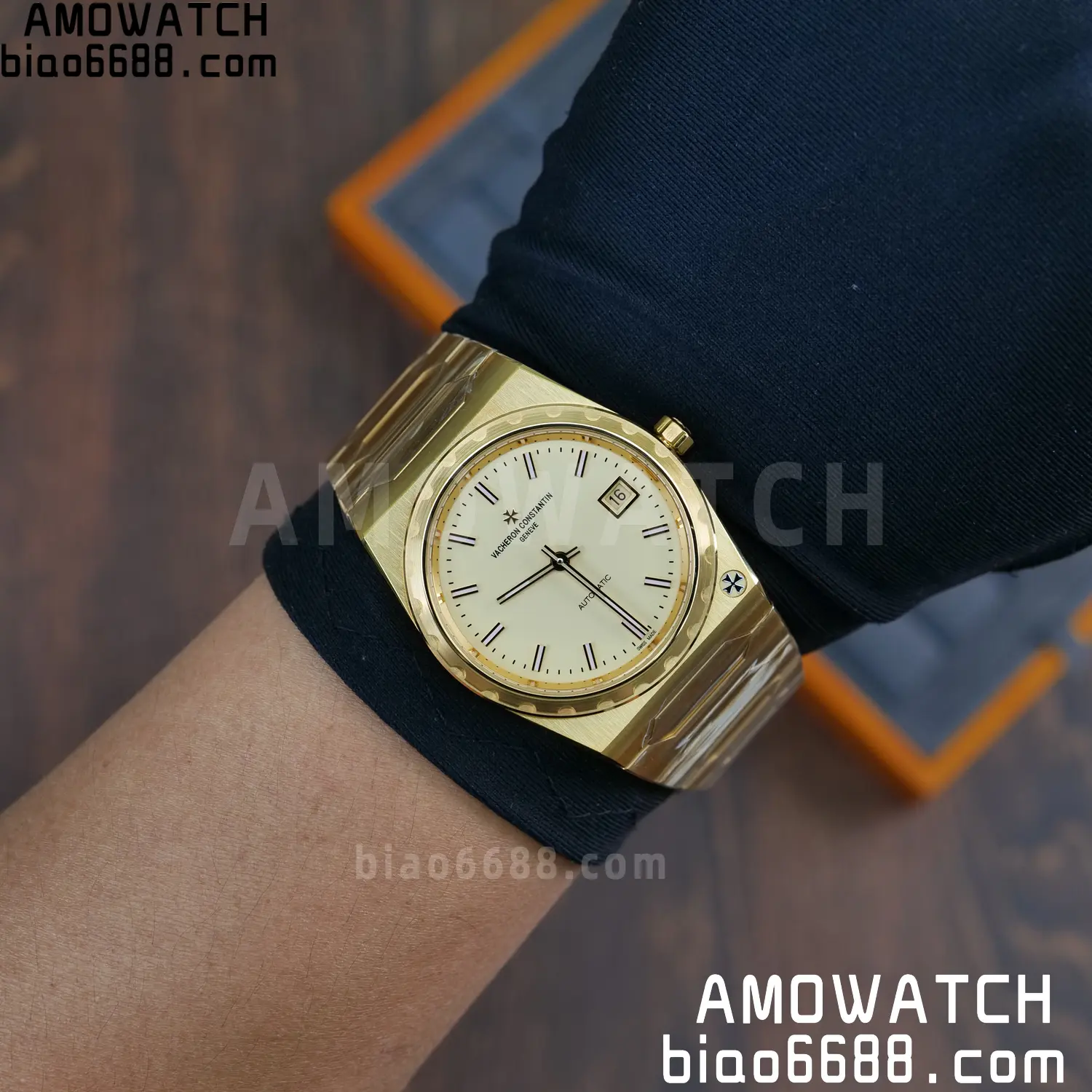 VC Historiques 4200H/222 YG PPF 1:1 Best Edition Blue Dial on SS Bracelet A2455 104 308449f0a4b85e6 阿默表行AmoWatch