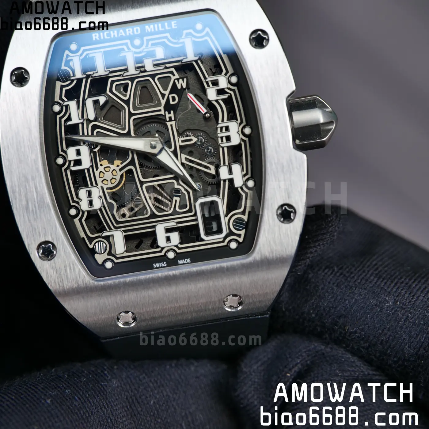 RICHARD MILLE RM67-01 AVF Best Edition Skeleton Dial on Black Rubber Strap CRMA6 105 329490e8c6ca256 阿默表行AmoWatch