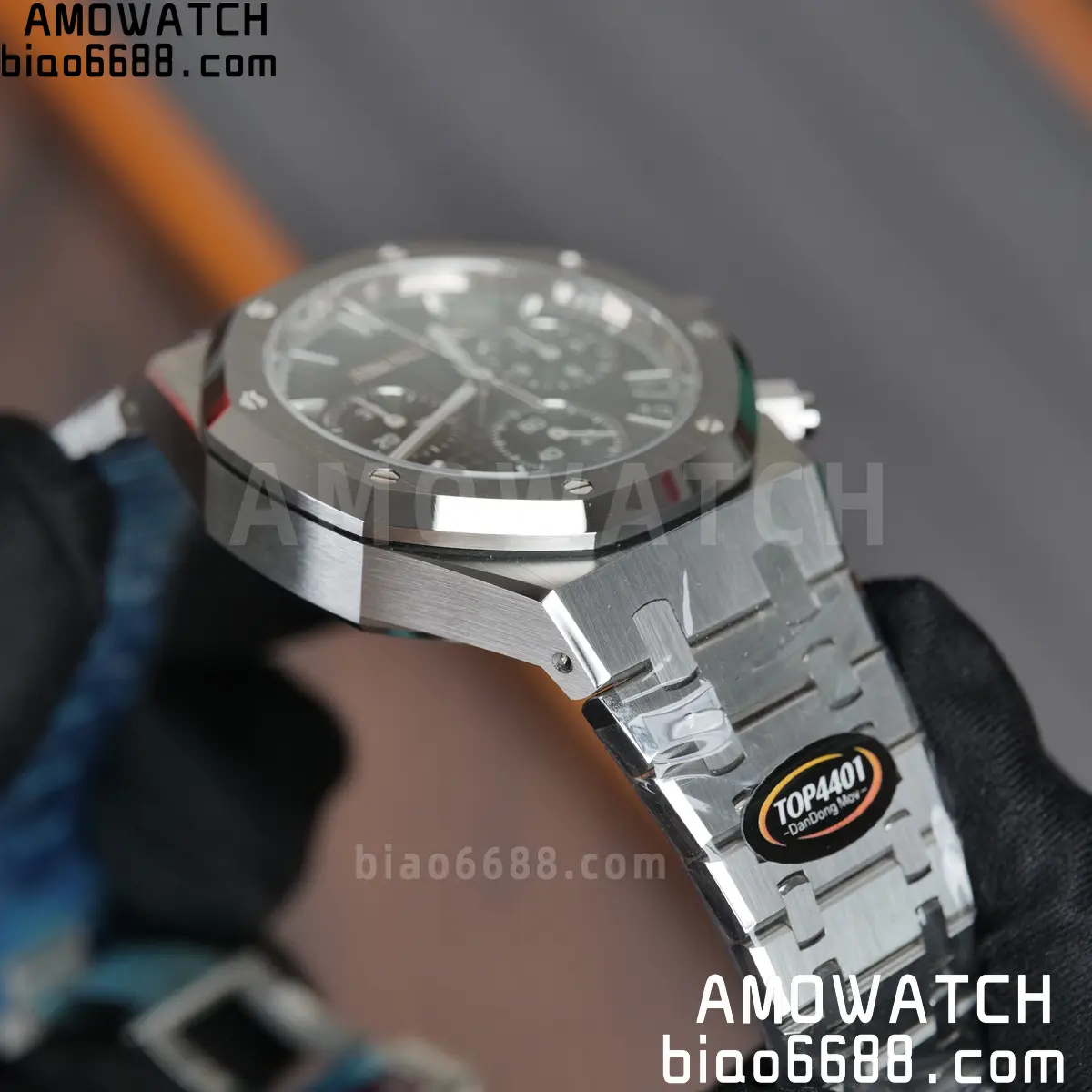 Royal Oak Chrono 26240 SS TOPF 1:1 Best Edition Green Dial on SS Bracelet SA4401 Super Clone 91 34d53db9e992f62 阿默表行AmoWatch