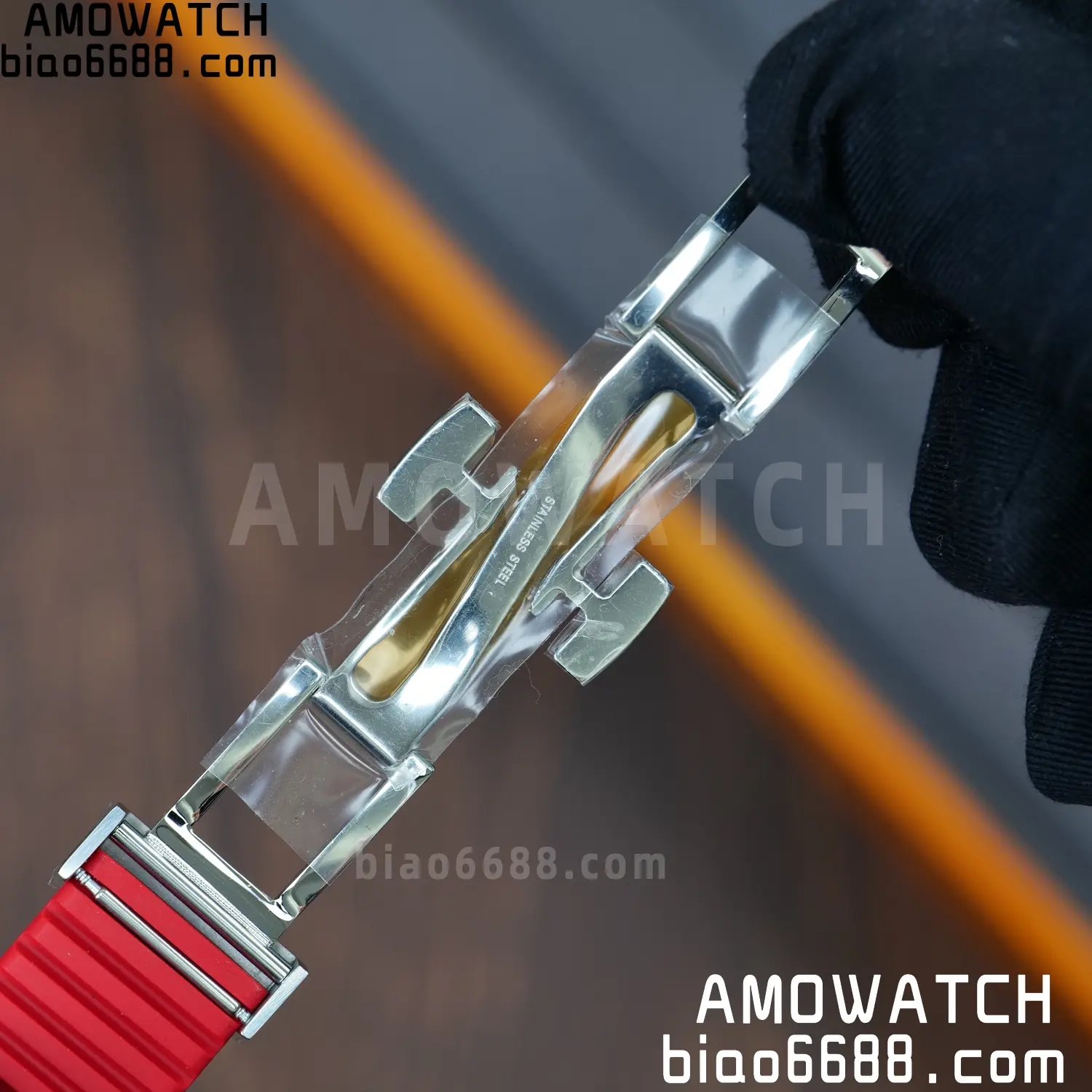 PP Aquanaut 5167 SS Singapore DDF 1:1 Best Edition Gray Dial on Red Rubber Strap DD324 V2 95 3a3e3f03730e9eb AMO Watch