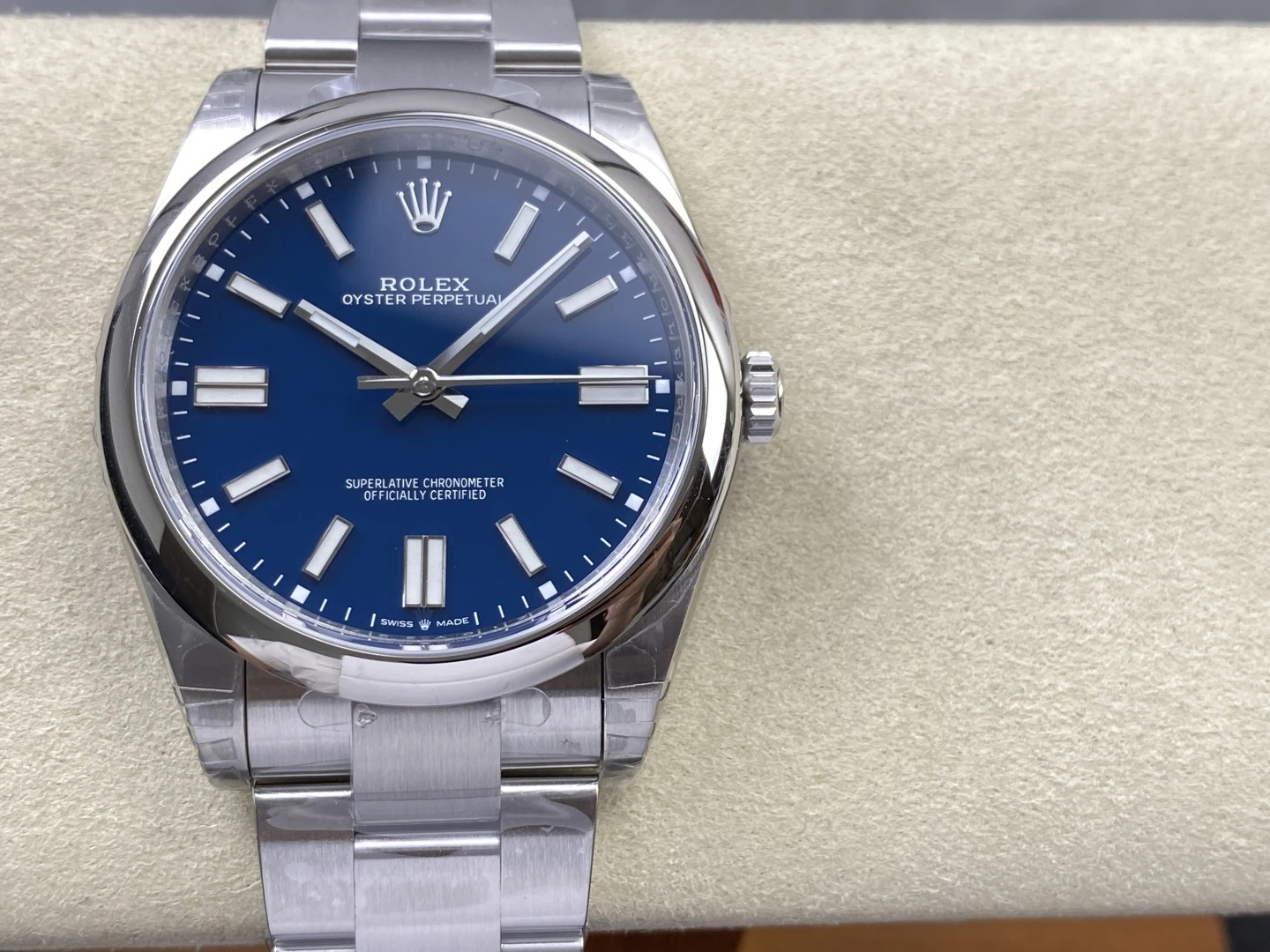 Rolex Oyster Perpetual 124300 41mm VSF 1:1 Best Edition 904L Steel Blue Dial VS3235 V2 24 3b1f4b960bf62ec AMO Watch
