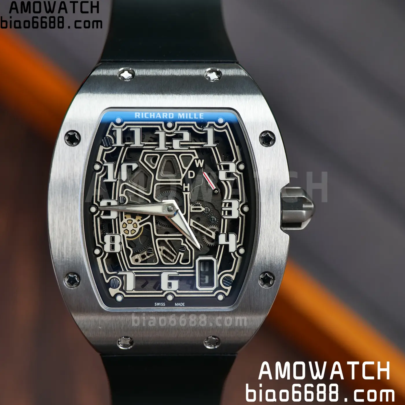 RICHARD MILLE RM67-01 AVF Best Edition Skeleton Dial on Black Rubber Strap CRMA6 86 3b9ab7c94696e07 阿默表行AmoWatch