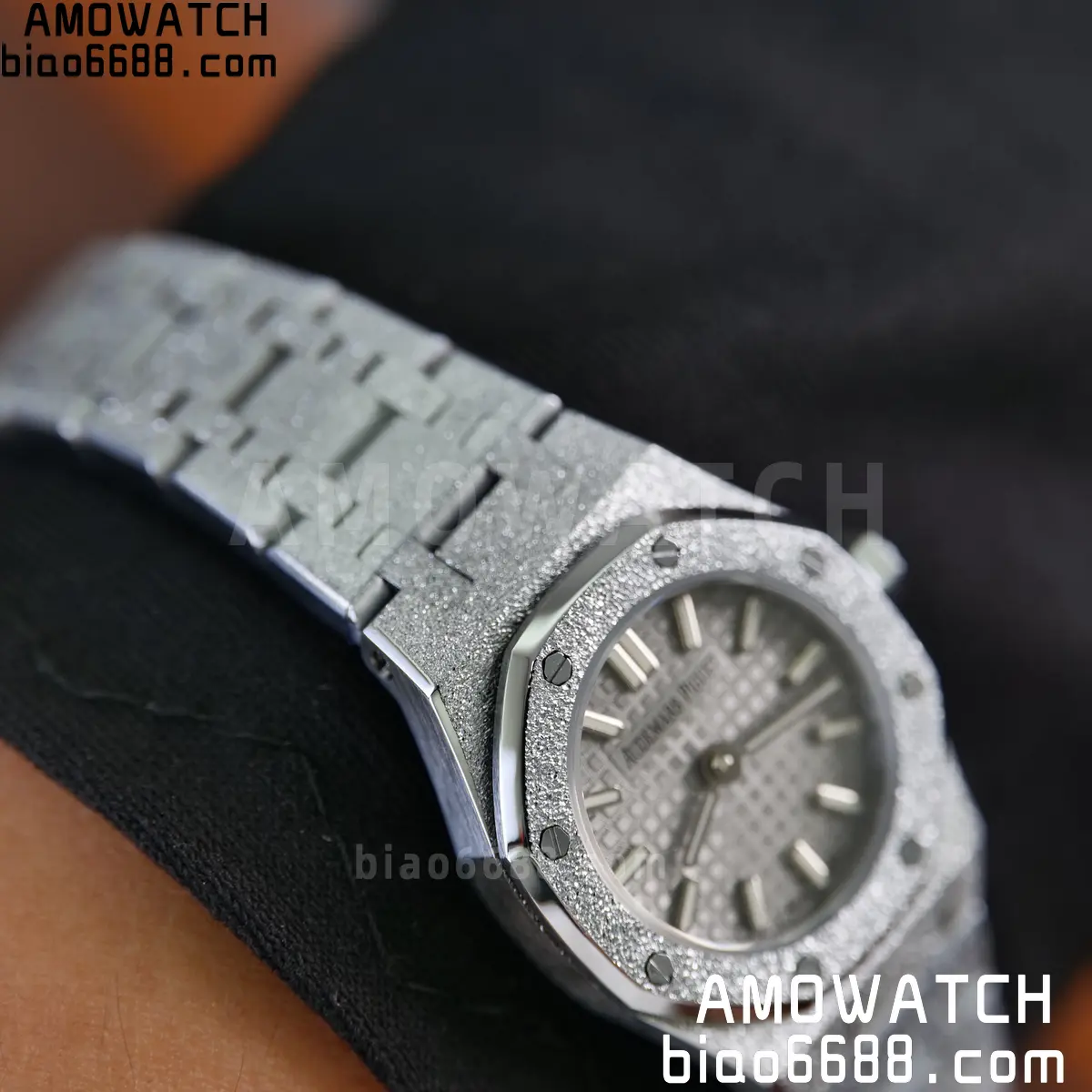 AUDEMARS PIGUET Lady Royal Oak 67630 23mm SS TW Best Edition Silver Dial Swiss Quartz 113 3fc3515ab64c901 阿默表行AmoWatch