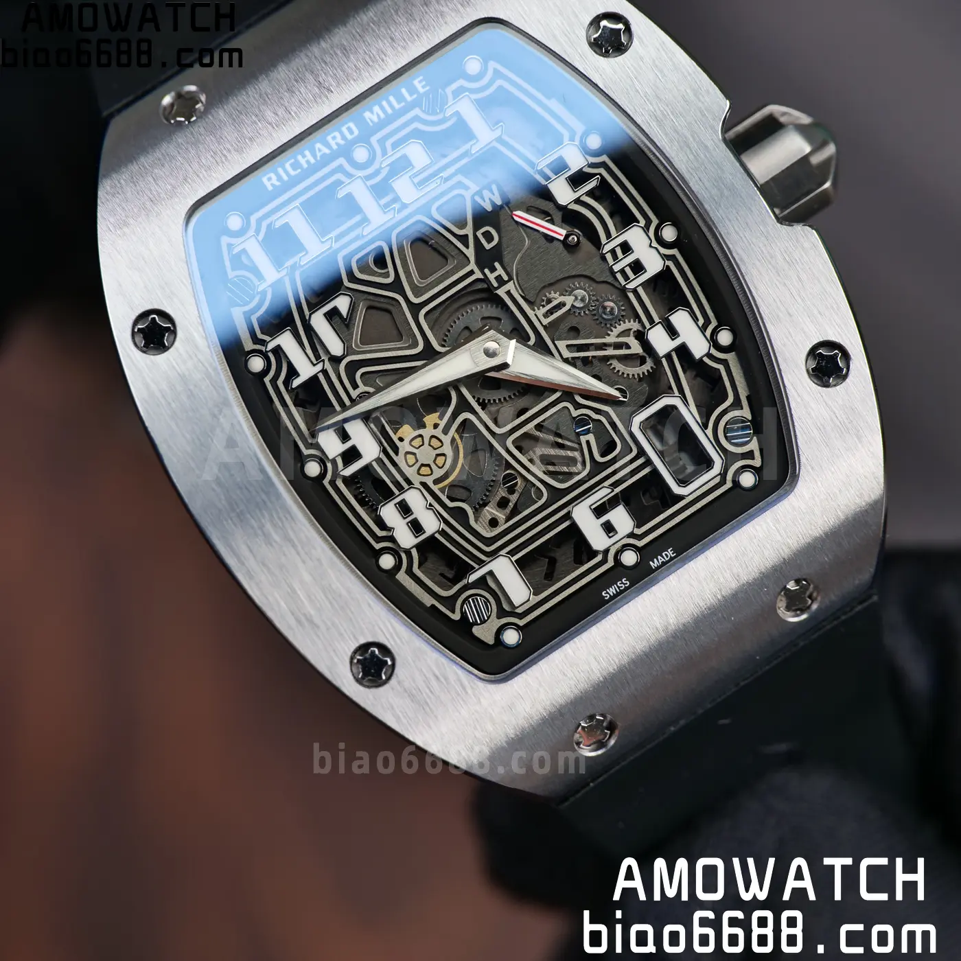 RICHARD MILLE RM67-01 AVF Best Edition Skeleton Dial on Black Rubber Strap CRMA6 97 4305374ec1813a3 阿默表行AmoWatch