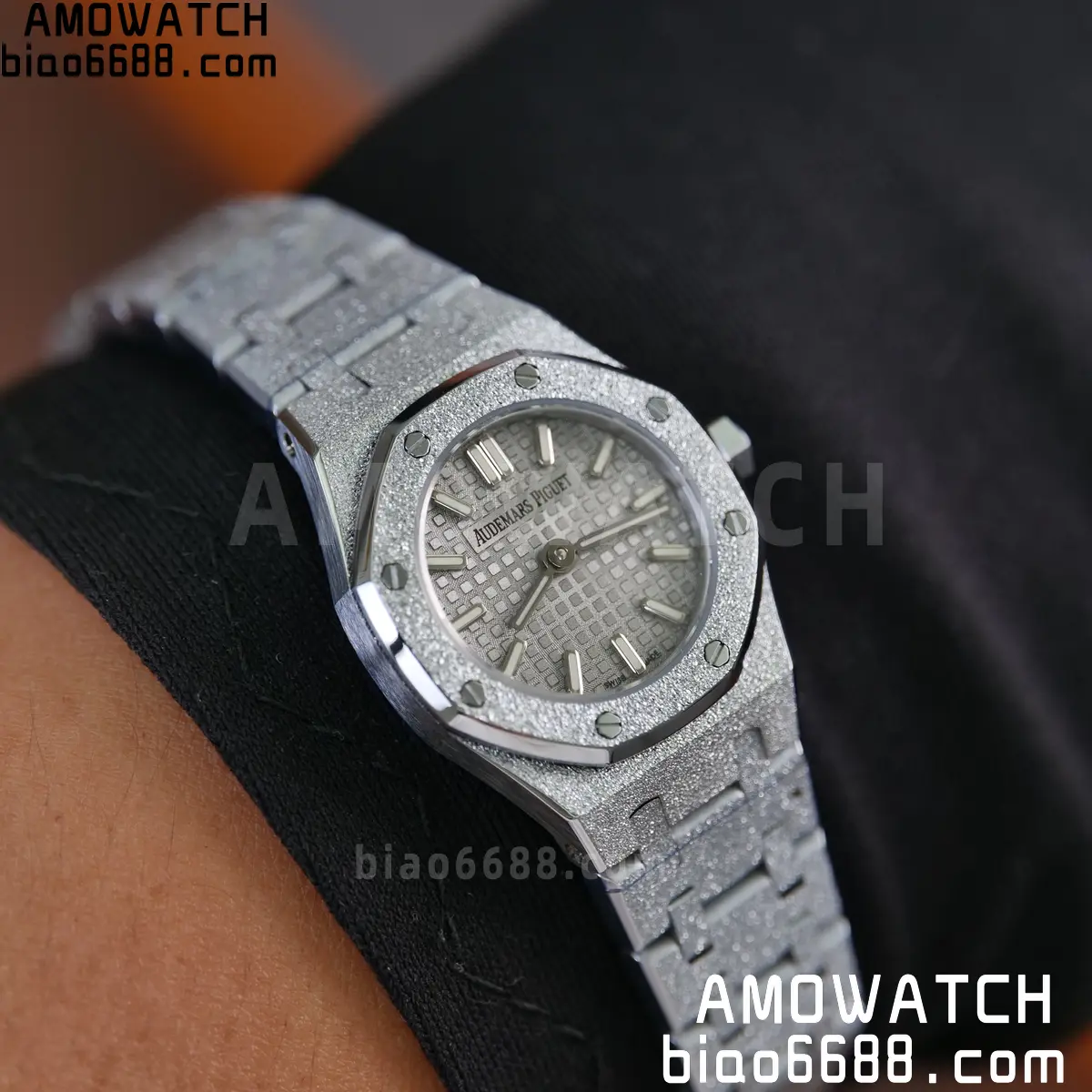 AUDEMARS PIGUET Lady Royal Oak 67630 23mm SS TW Best Edition Silver Dial Swiss Quartz 109 43497f512543093 阿默表行AmoWatch