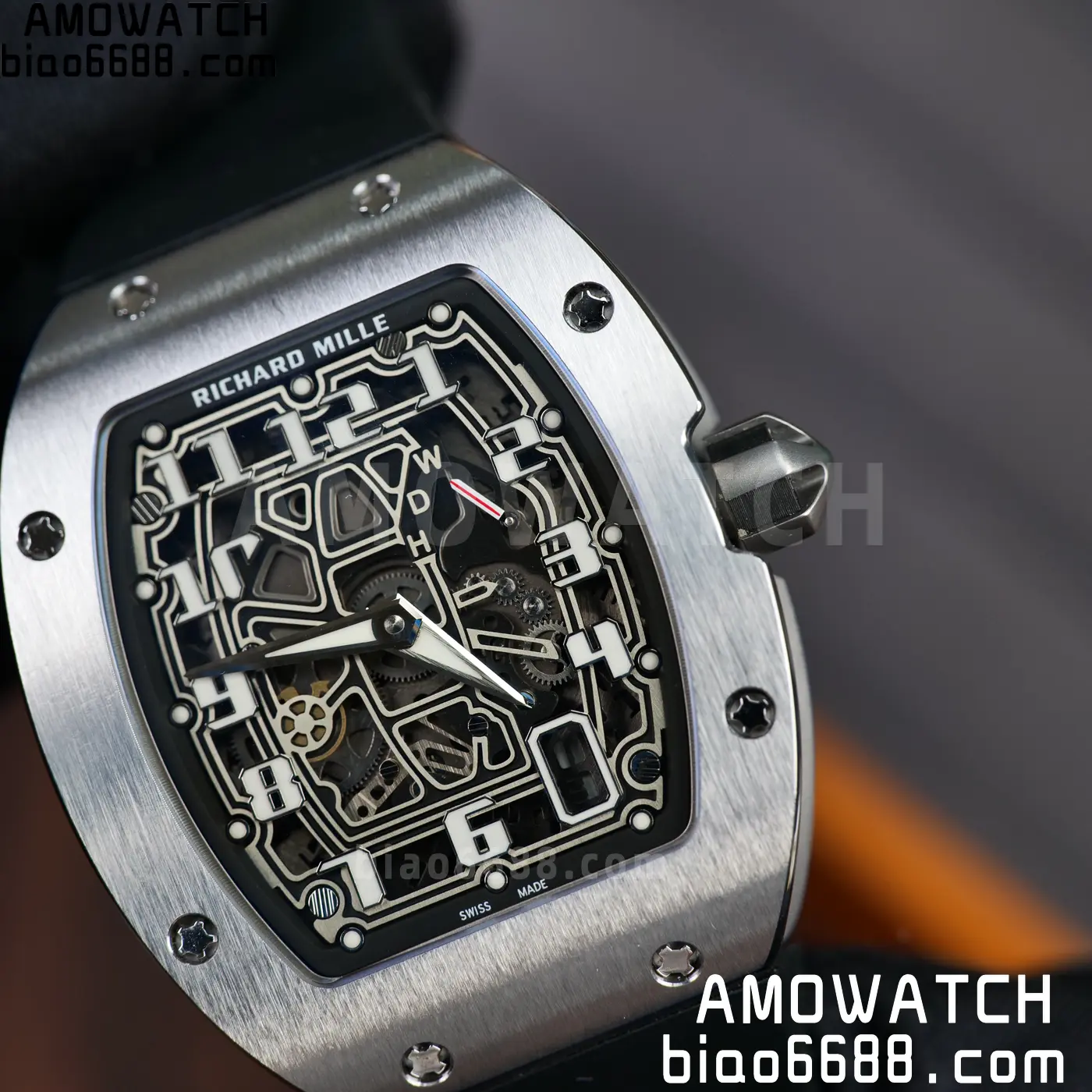 RICHARD MILLE RM67-01 AVF Best Edition Skeleton Dial on Black Rubber Strap CRMA6 96 44fa3566449f244 阿默表行AmoWatch