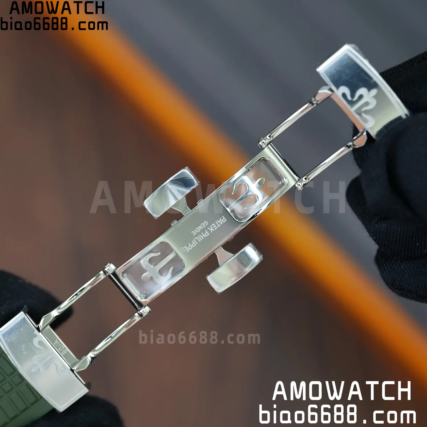PP Aquanaut 5168G 42mm SS VF 1:1 Best Edition Green Dial on Green Rubber Strap DD324 Weighted 104 46df93fbdd632bb AMO Watch