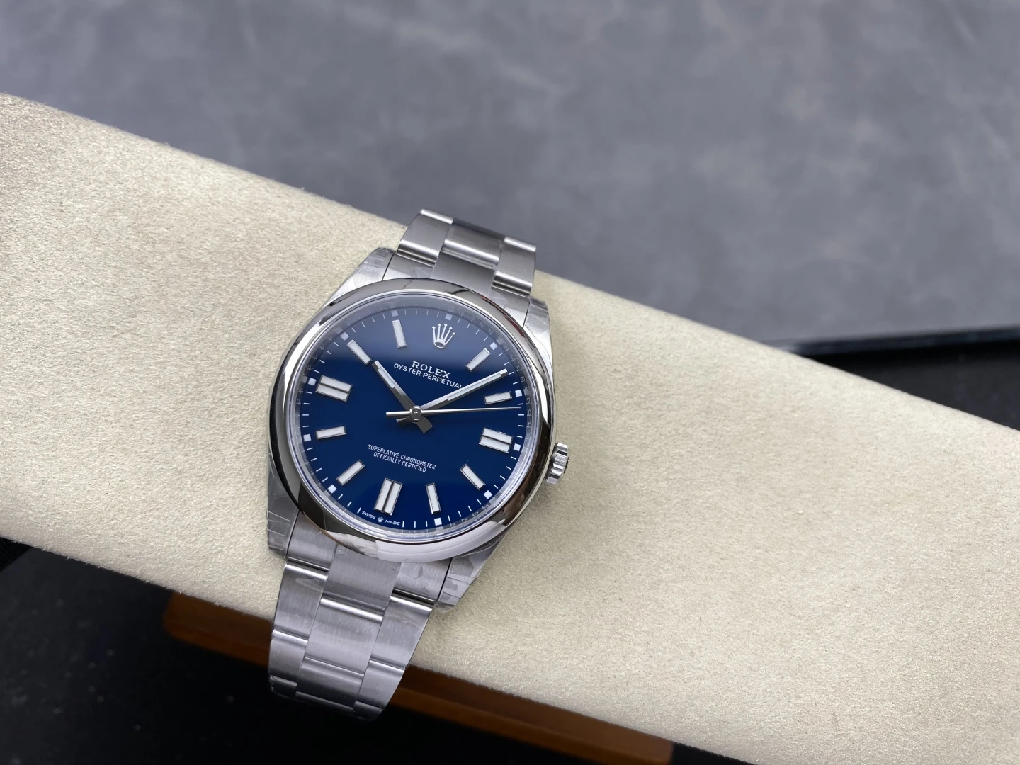 Rolex Oyster Perpetual 124300 41mm VSF 1:1 Best Edition 904L Steel Blue Dial VS3235 V2 25 48fadd651d5b1c8 AMO Watch